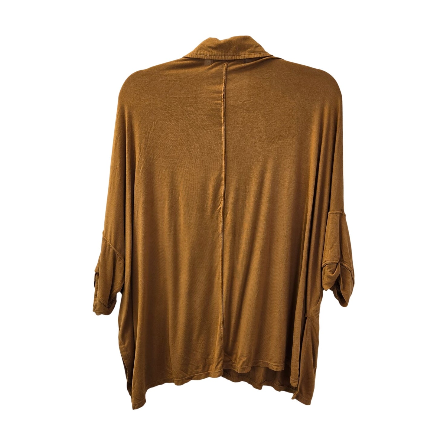 Free People We the Free Andy Viscose Blend Button Down Shirt Size Medium