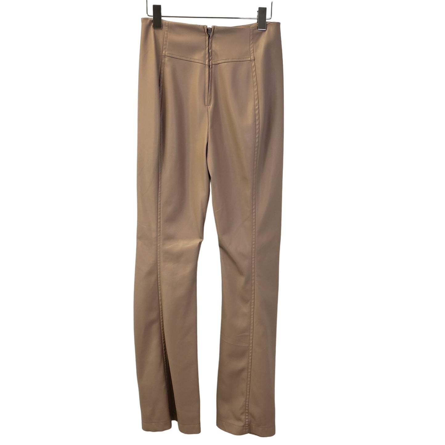 Free People We the Free Vegan Leather Flare Pants Size 28