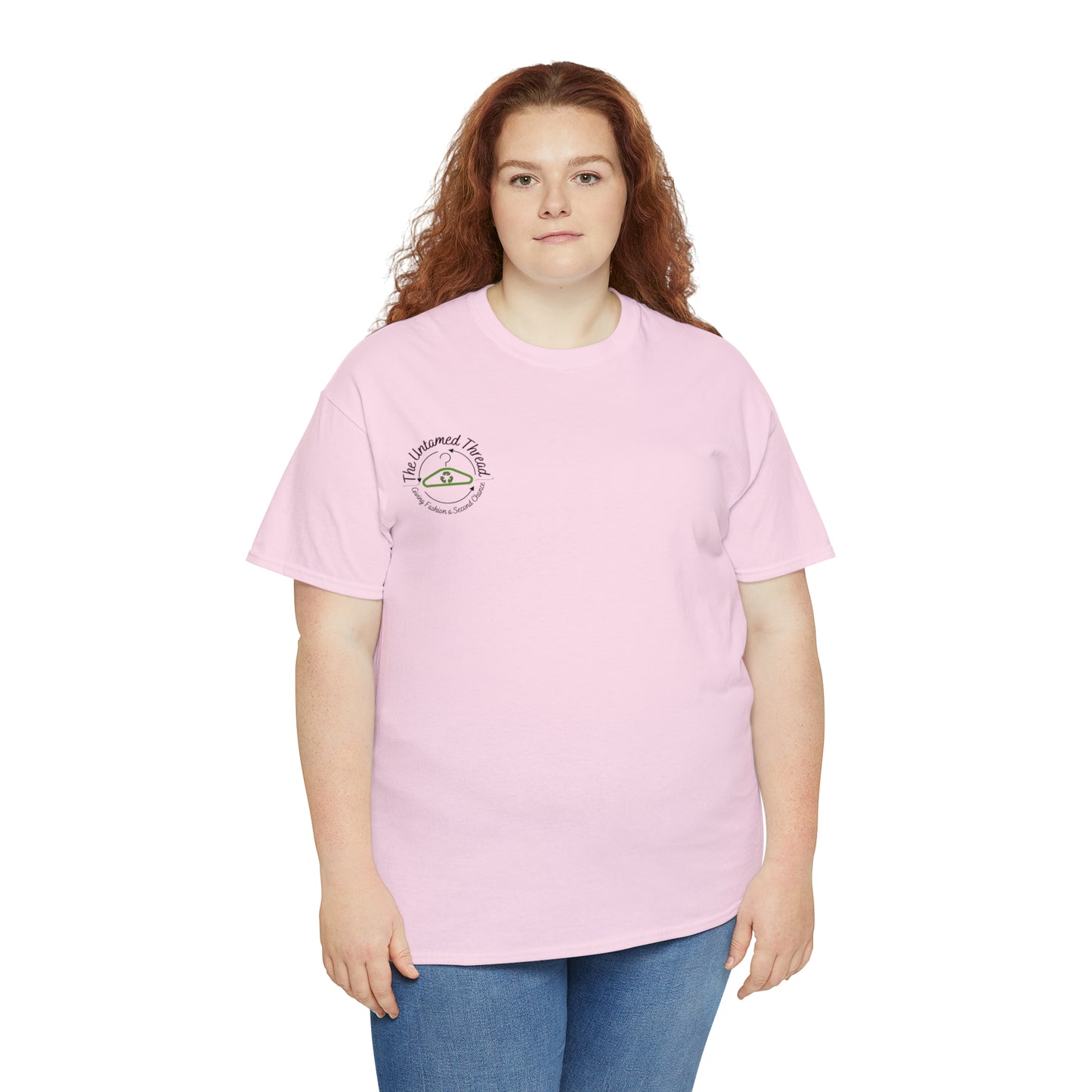 The Untamed Thread Logo Unisex Heavy Cotton Tee