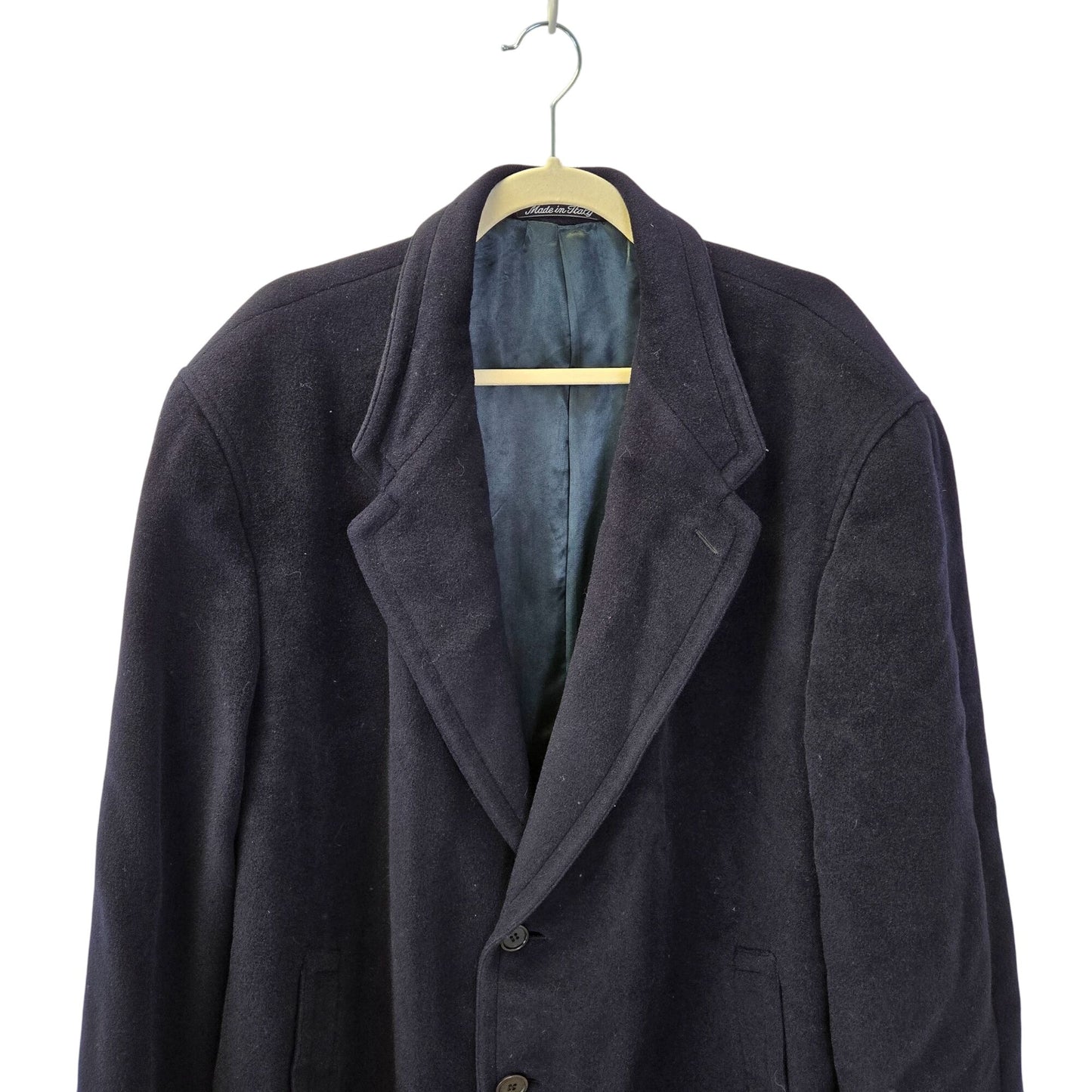 Giorgio Armani Le Collezioni Wool & Cashmere Blend Three Button Coat Size 44R