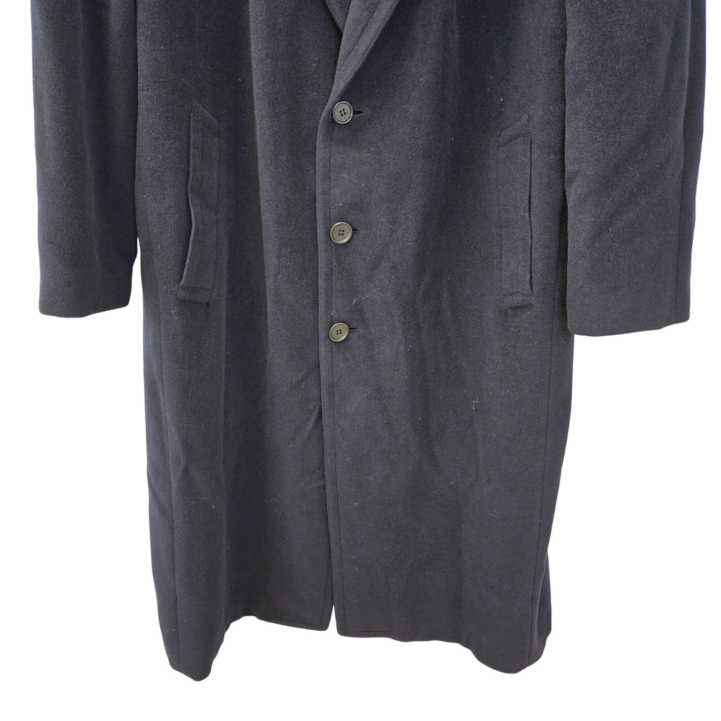Giorgio Armani Le Collezioni Wool & Cashmere Blend Three Button Coat Size 44R