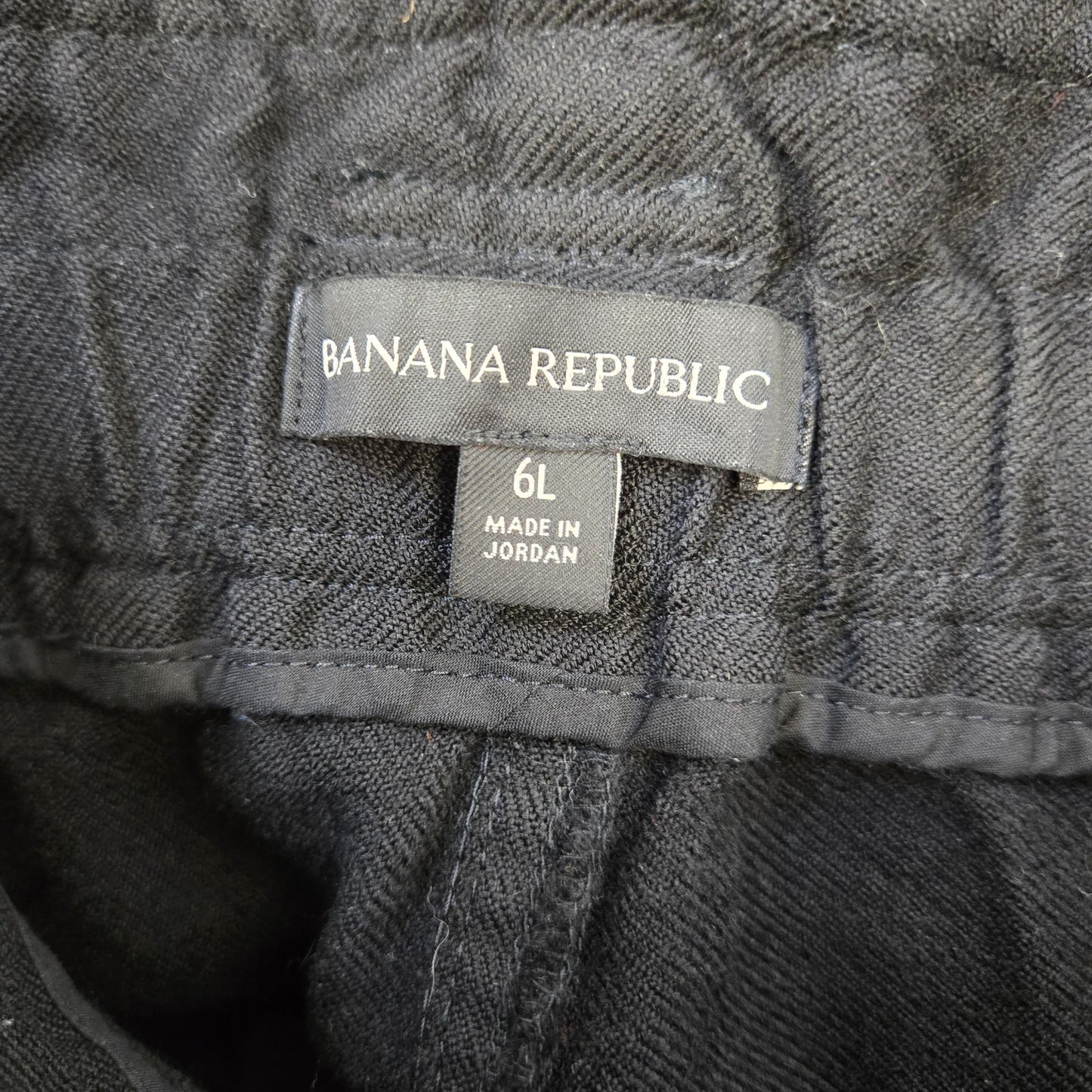 Banana Republic Lido Wool High Rise Cargo Pants Size 6 Long