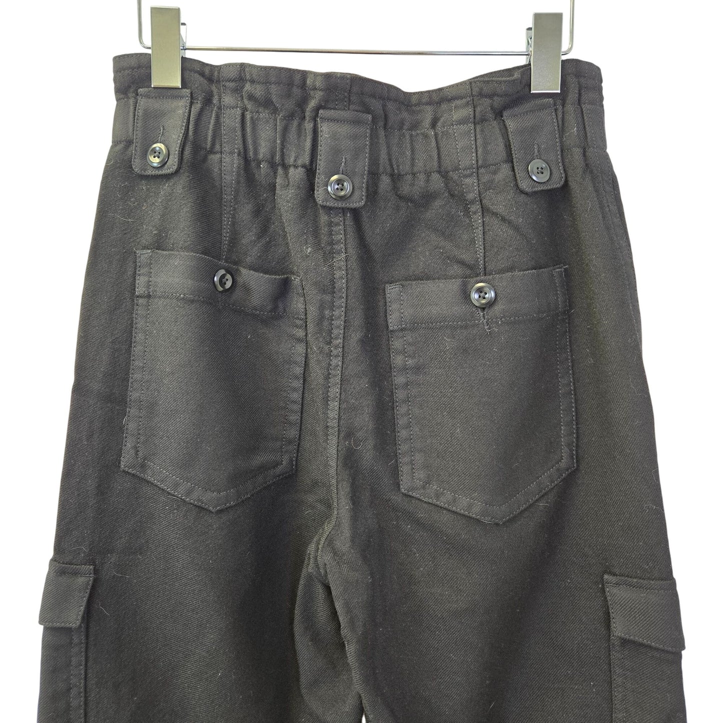 Banana Republic Lido Wool High Rise Cargo Pants Size 6 Long