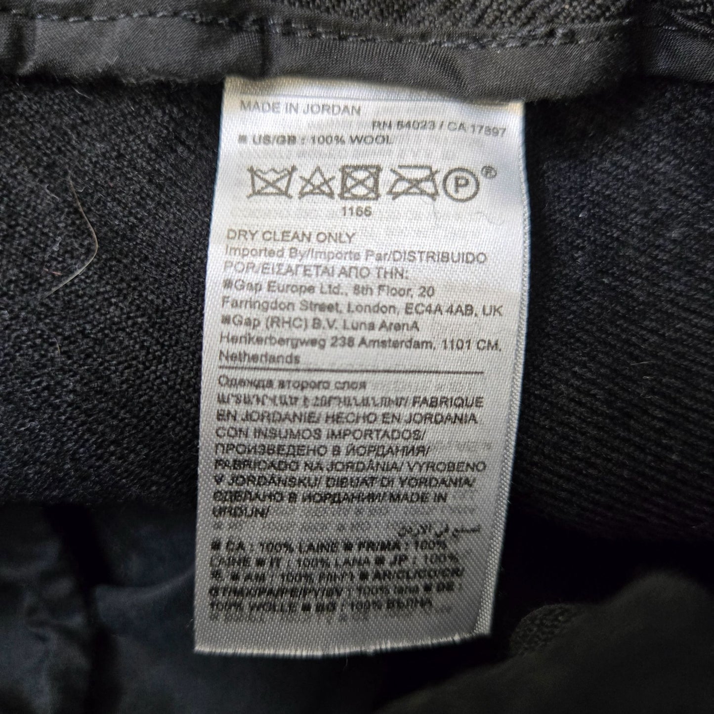 Banana Republic Lido Wool High Rise Cargo Pants Size 6 Long