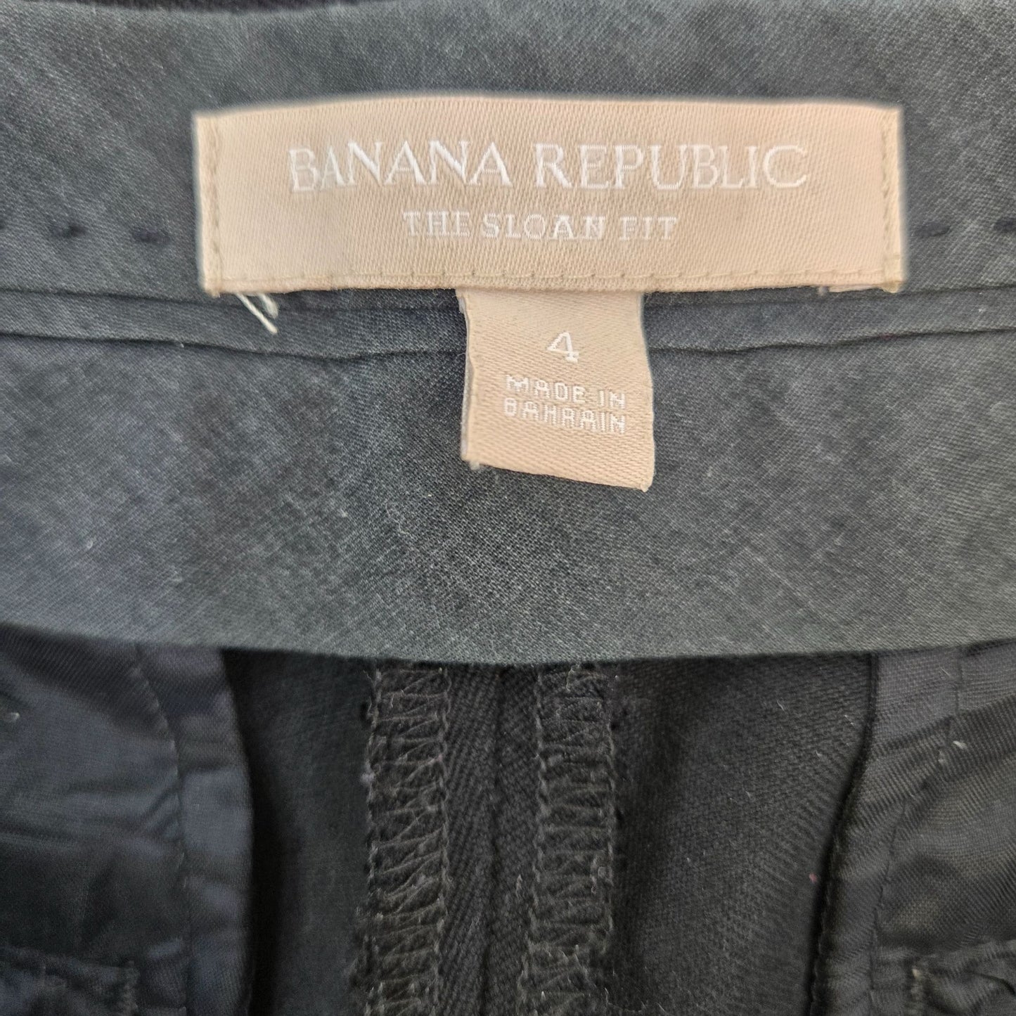 Banana Republic The Sloan Fit Viscose Blend Trouser Pants Size 4