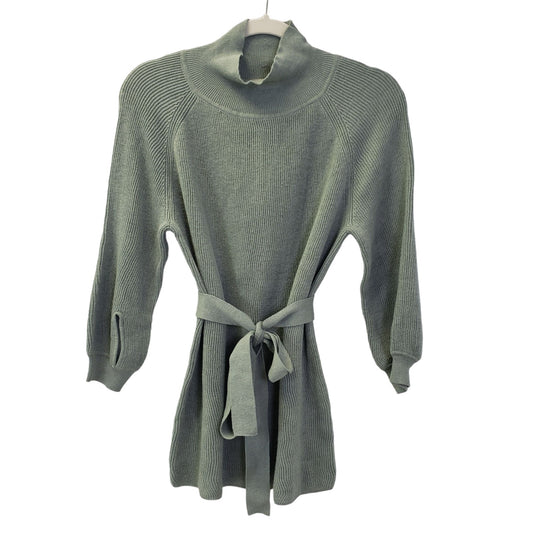 NWT JTFSANA Wool Blend Flexible Tie Turtleneck Sweater Size Small