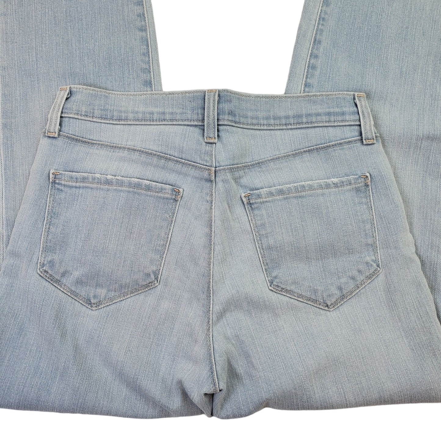 NWT L'Agence Sada High Rise Raw Hem Jeans Size 25