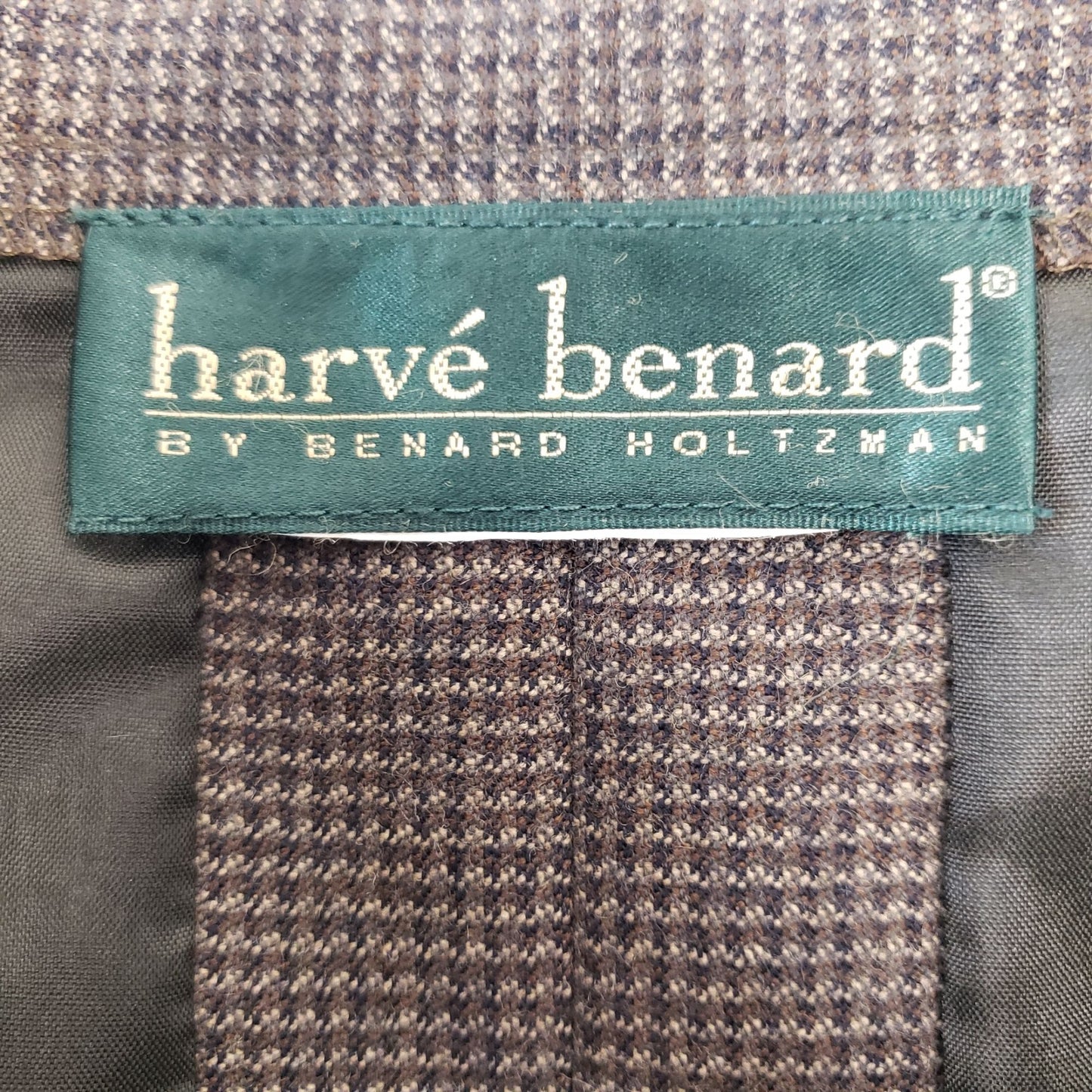 Harve Benard Wool Double Slit Maxi Skirt Size Large (est)
