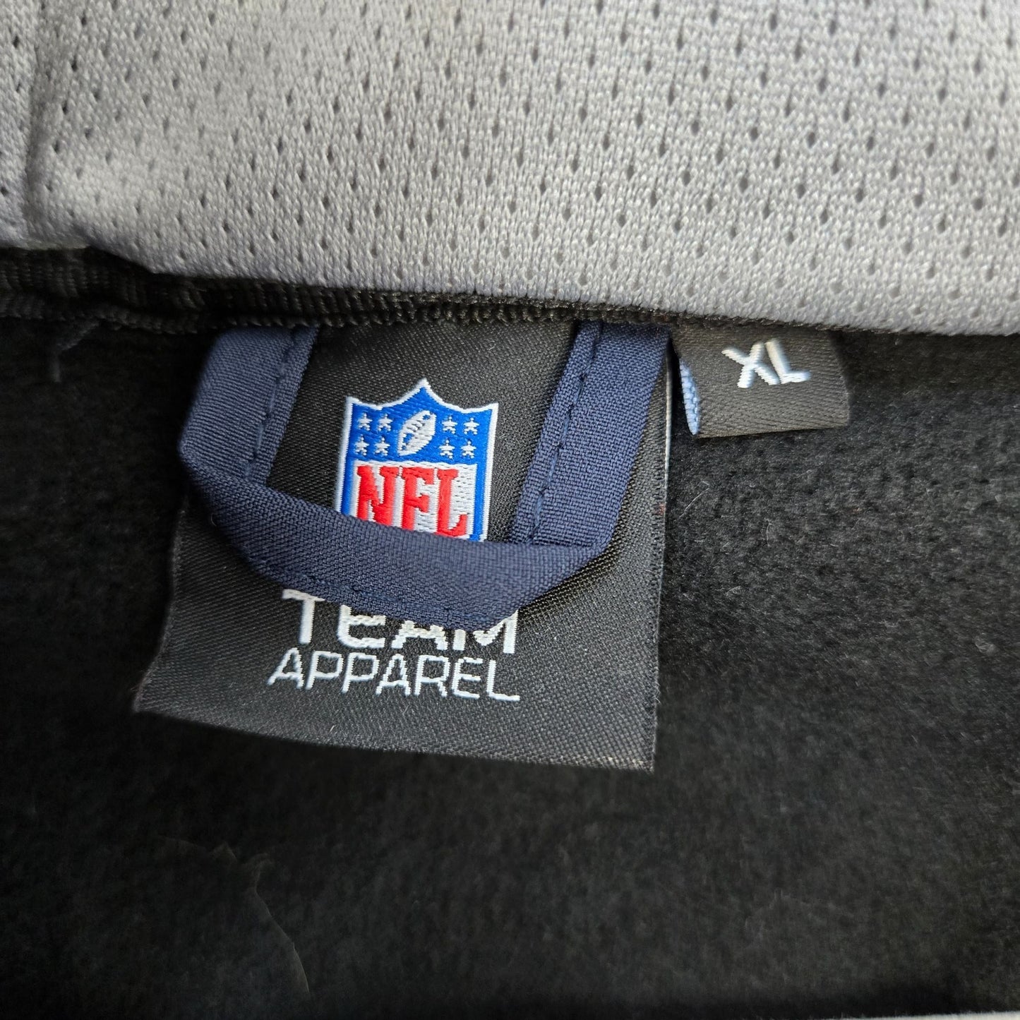 NWOT NFL Team Apparel Chicago Bears Mixed Media Hooded Jacket Size XL