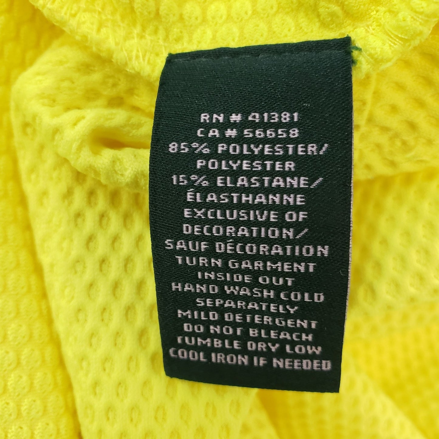 Lauren Ralph Lauren Waffle Knit Quarter Zip Activewear Jacket Size Small