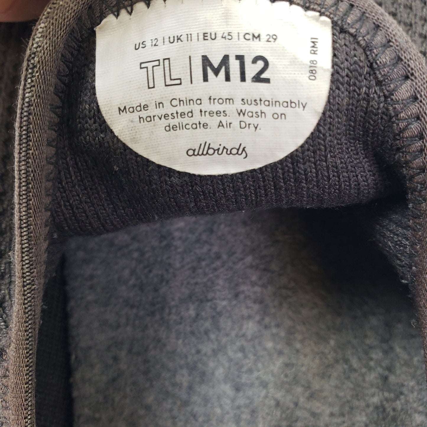 Allbirds Tree Lounger TL Slip-On Loafer Sneakers Size 12