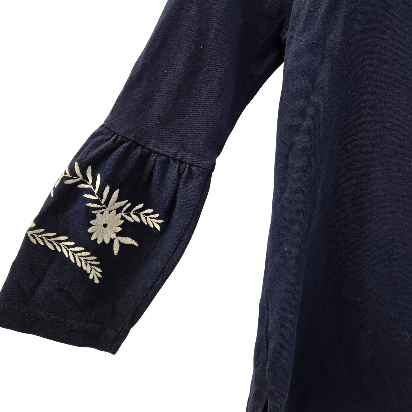 J. Crew Factory Embroidered Boho Bell Sleeve Top Size XS