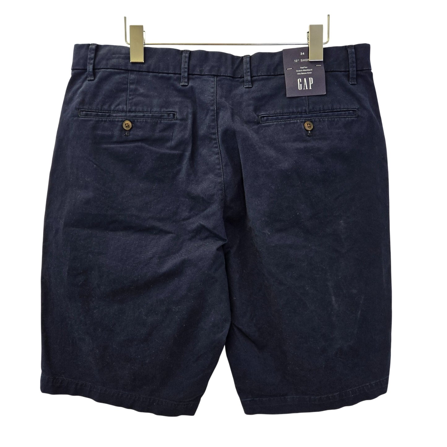 NWT Gap 12" Gapflex Chino Shorts Size 34