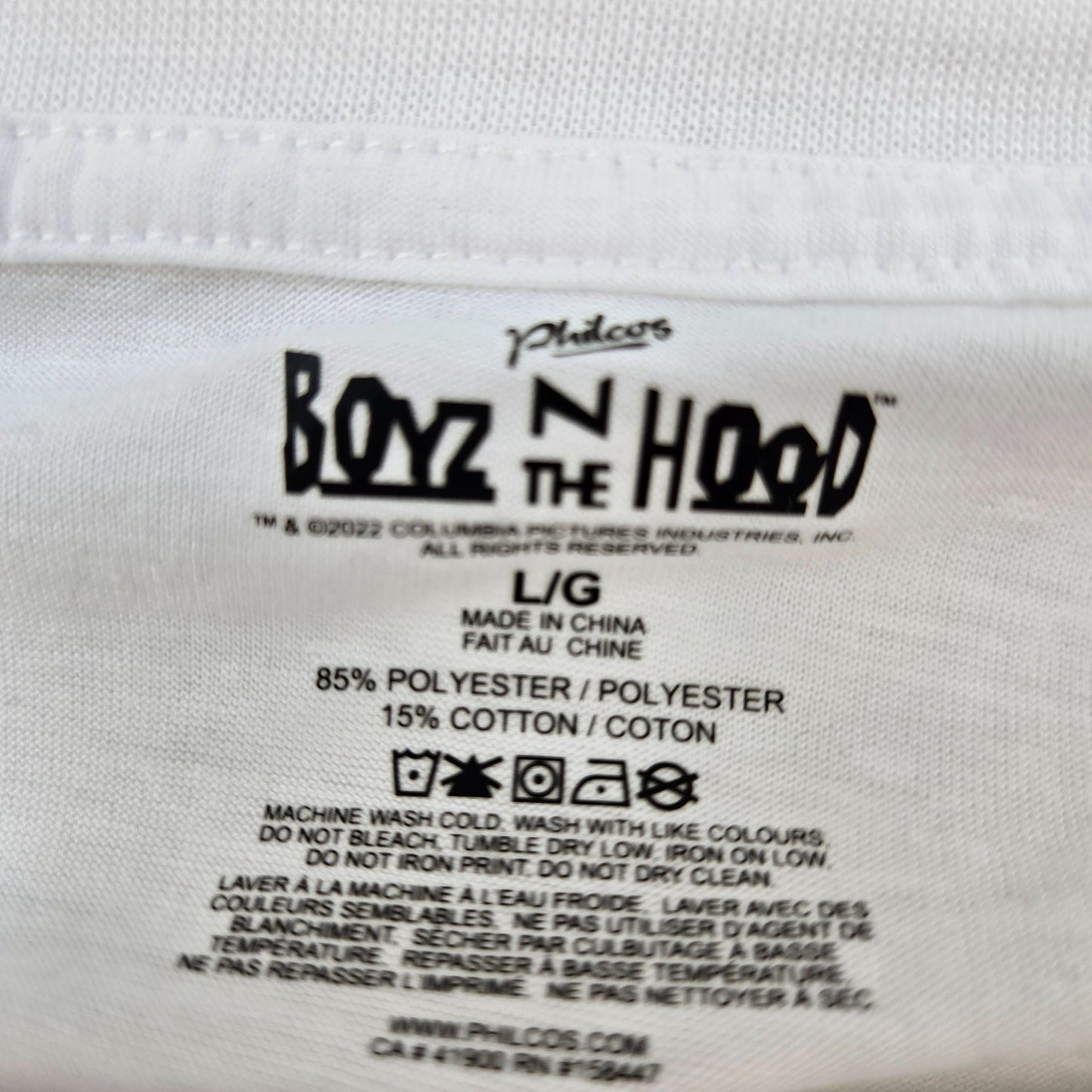 NWOT Boyz in the Hood Graphic Licensed Tee Size Large