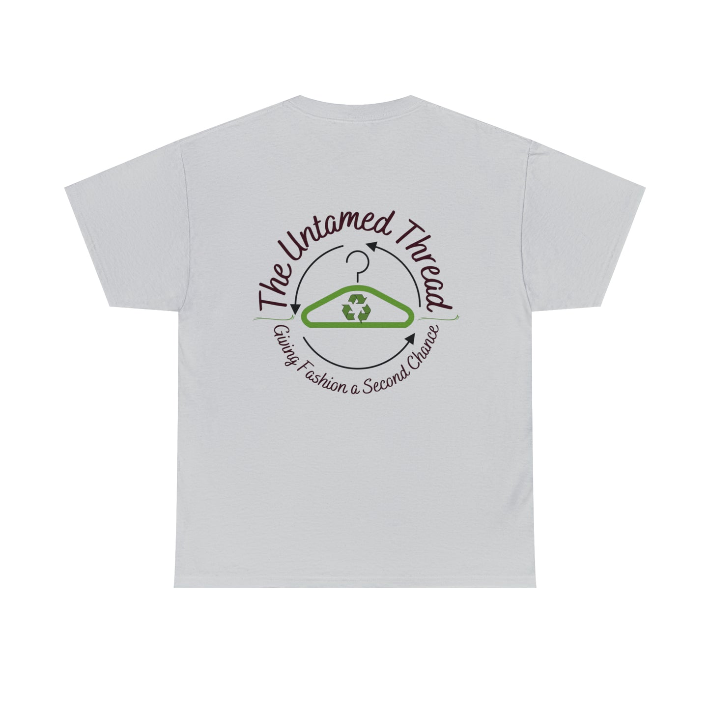 The Untamed Thread Logo Unisex Heavy Cotton Tee