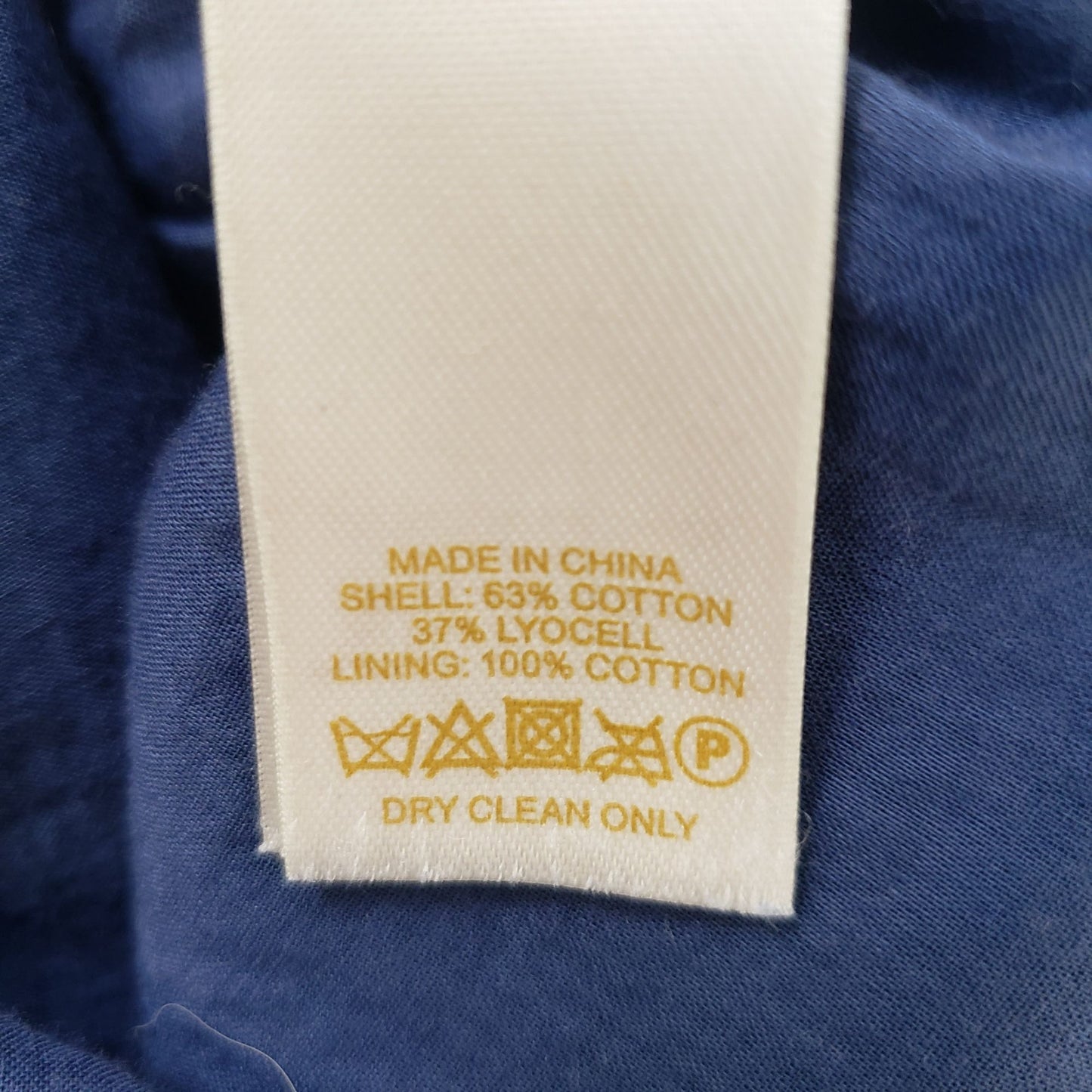 Kate Spade Quilted Chambray Dress Size 4