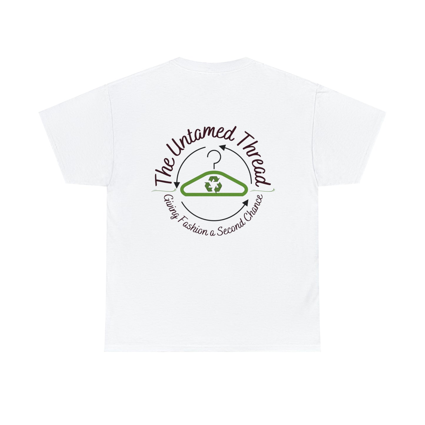The Untamed Thread Logo Unisex Heavy Cotton Tee