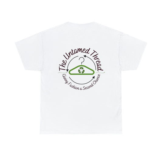 The Untamed Thread Logo Unisex Heavy Cotton Tee