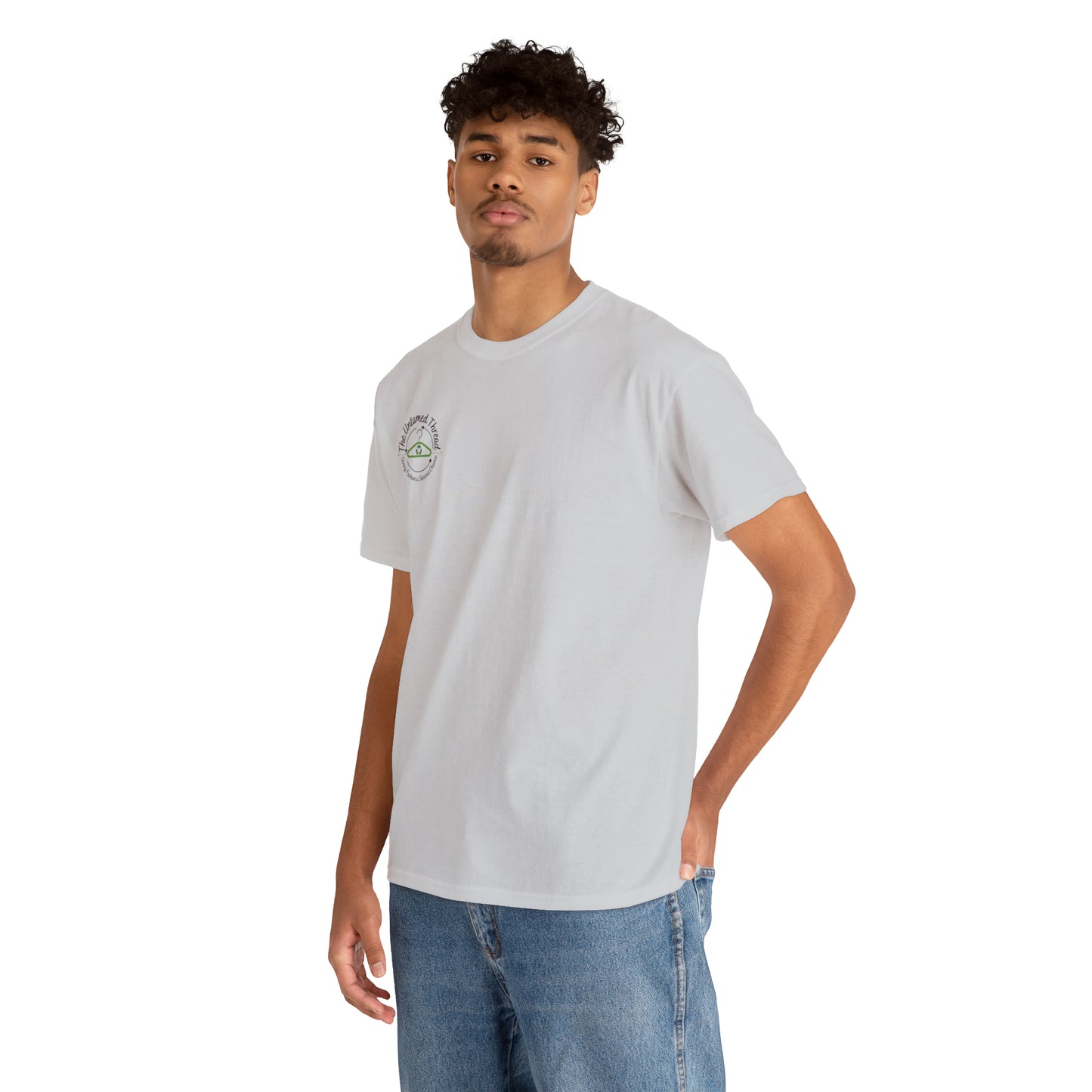The Untamed Thread Logo Unisex Heavy Cotton Tee