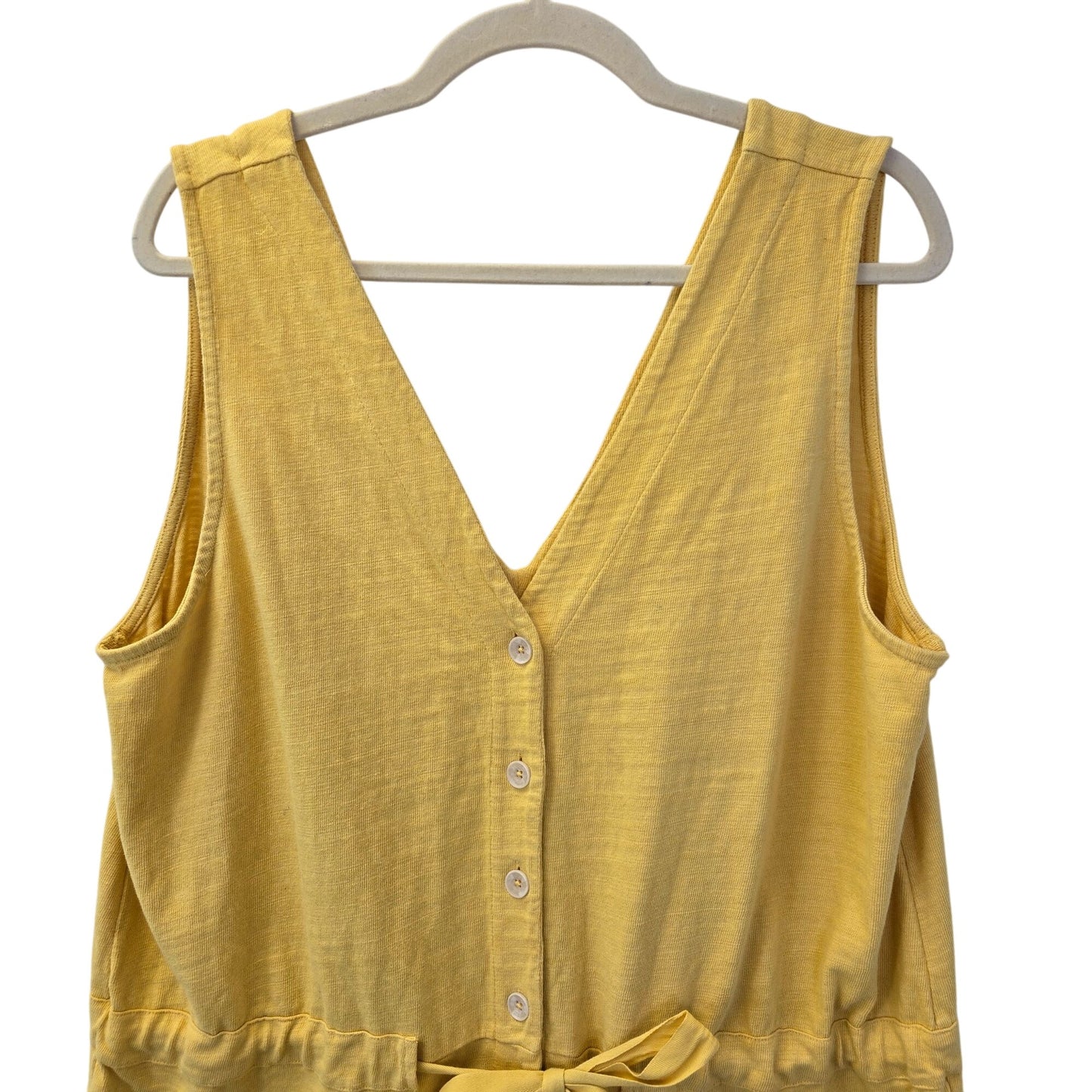 Loft Beach Double V-Neck Romper Cover-Up Size XL