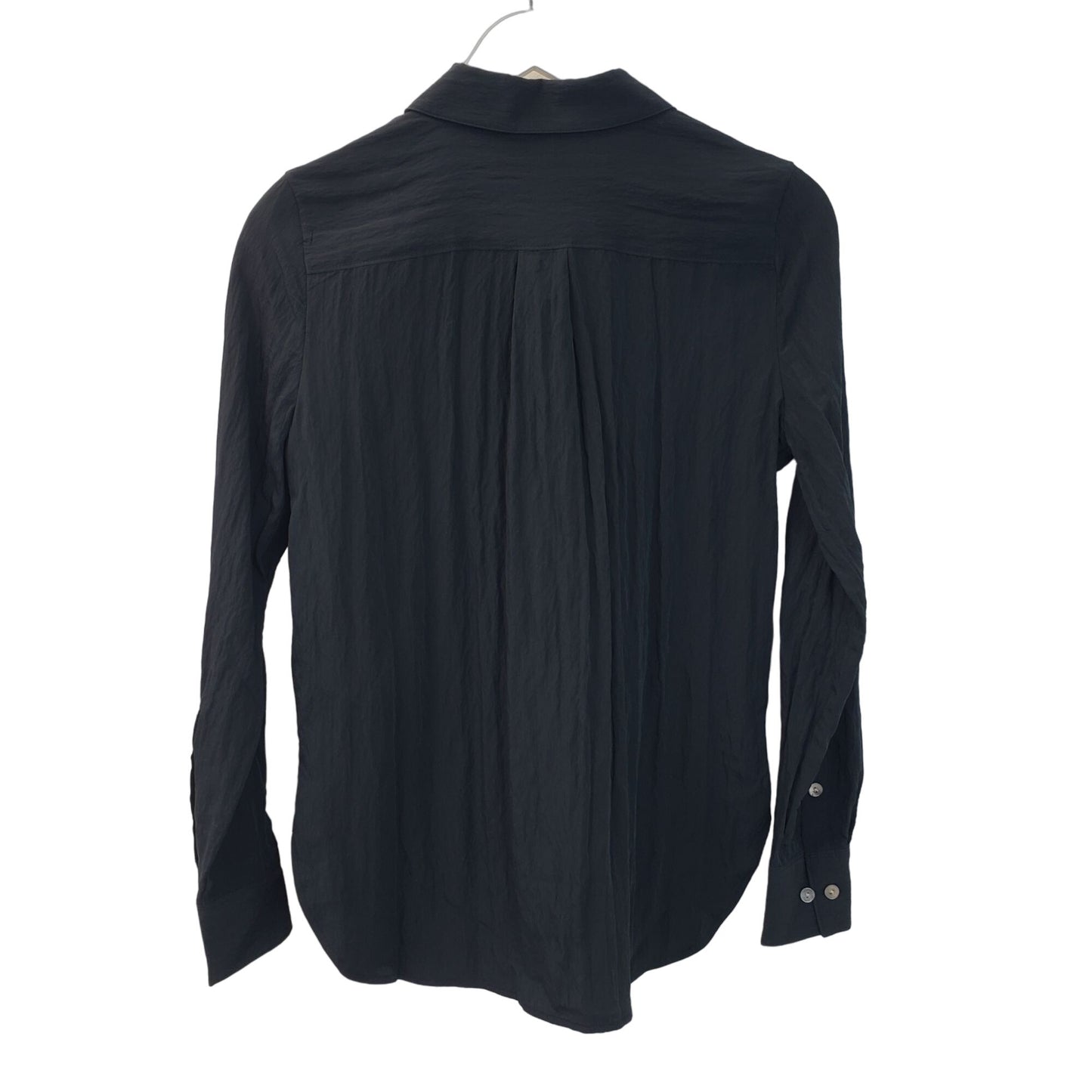 NWT Madewell Paxton Relaxed Fit Viscose Button Down Shirt Size XS