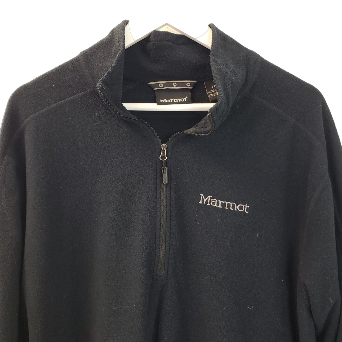 Marmot Quarter Zip Fleece Pullover Jacket Size Large
