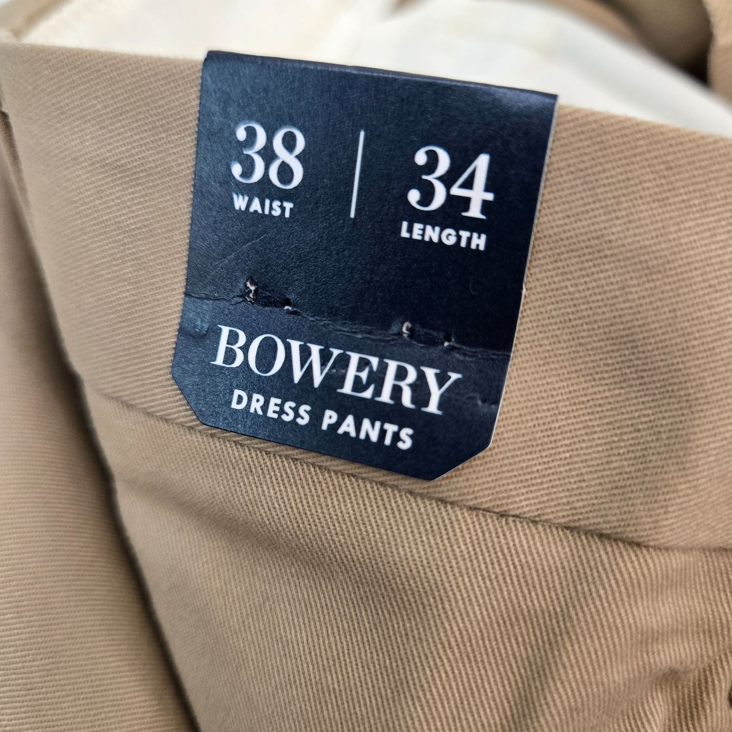 NWT J. Crew Bowery Chino Dress Pants Size 38x34