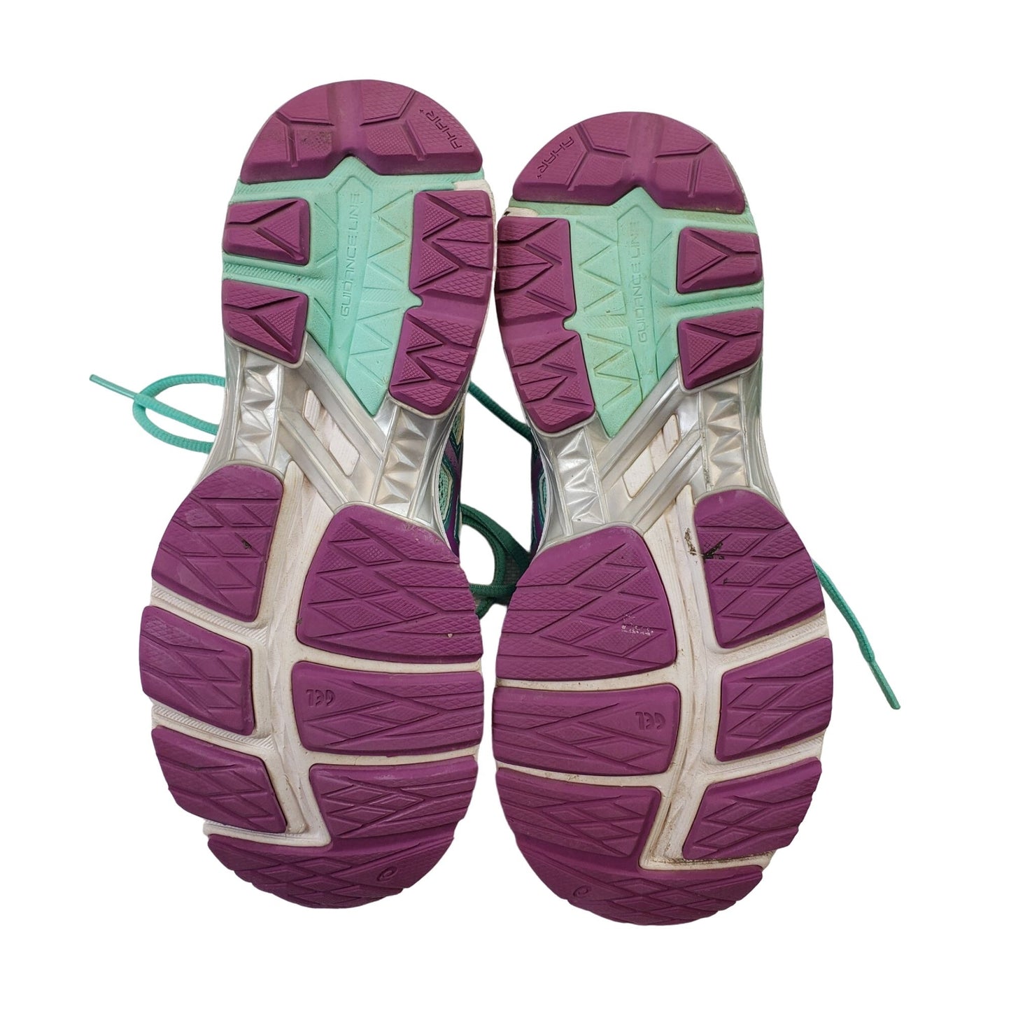 Asics GT-1000 5 Running Shoes in Mint Orchid/Cockatoo Size 8