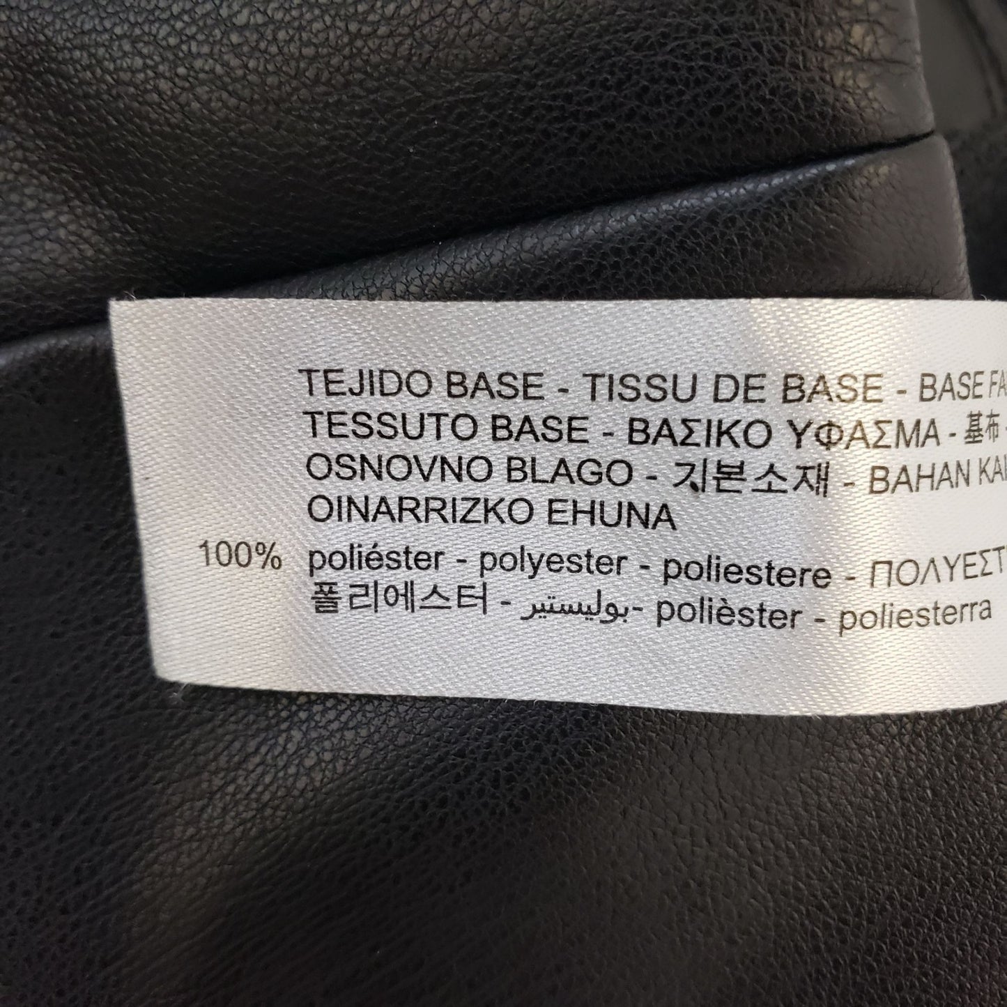 Zara Vegan Leather Crop Bootcut Pants Size Medium