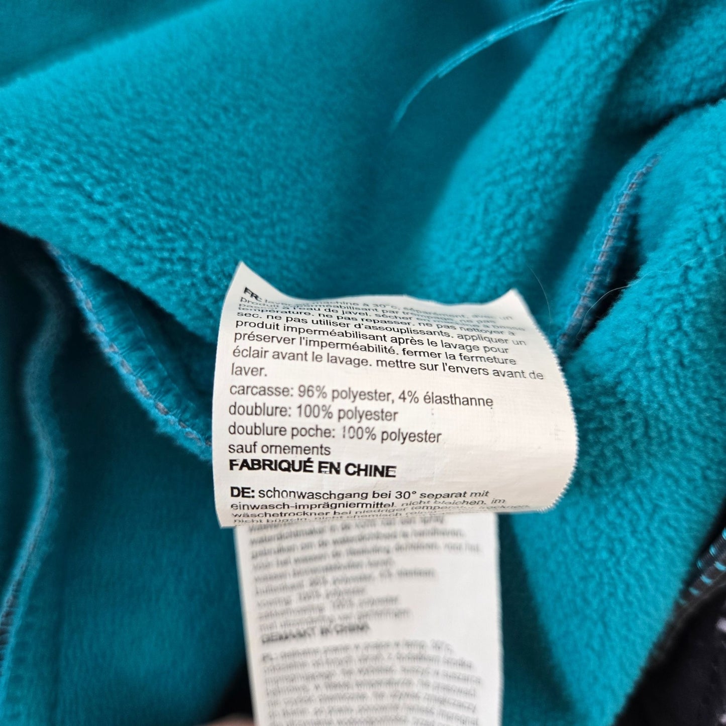 Mountain Warehouse Exodus Waterproof Hooded Fleece Lined Jacket Size 14