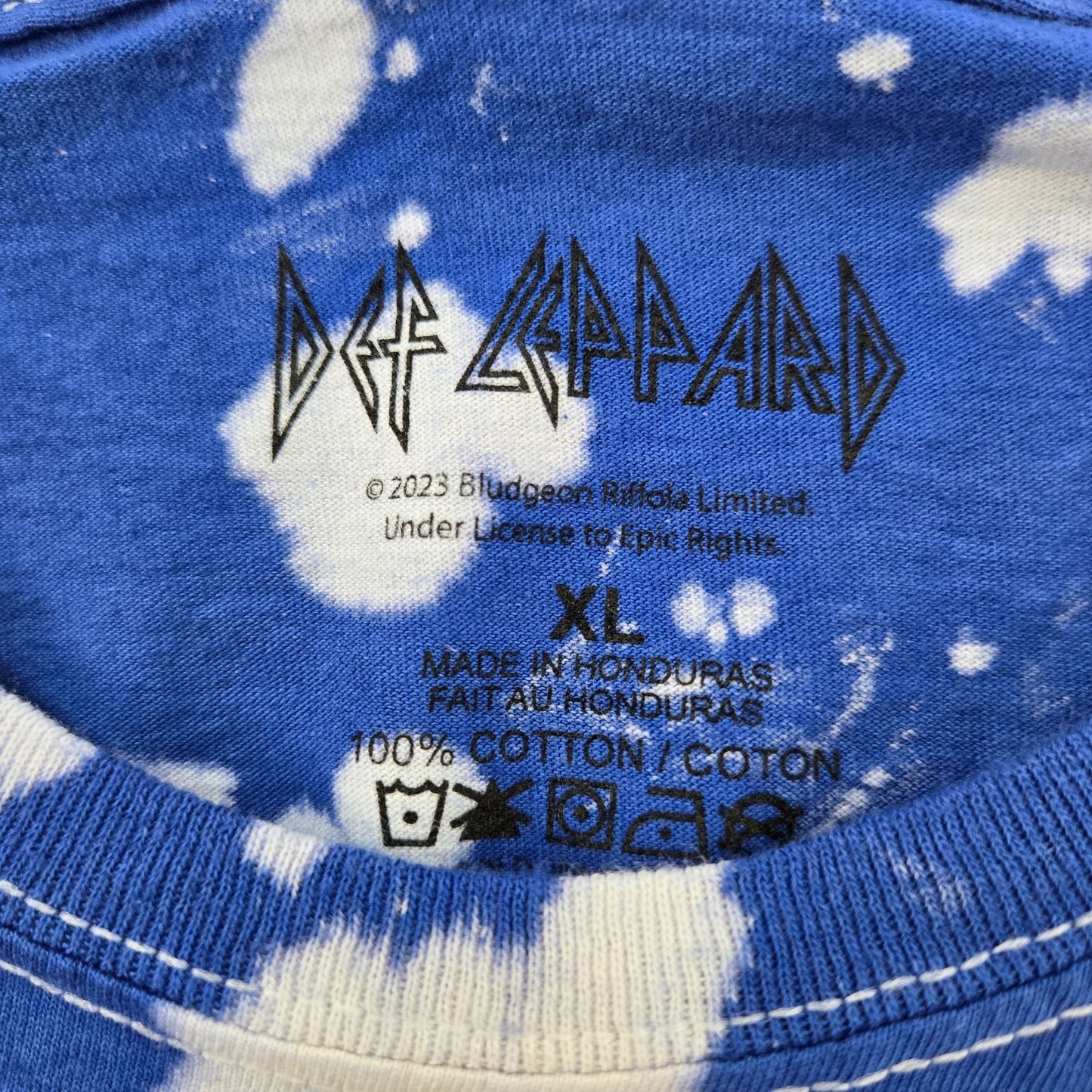 NWOT Def Leppard Licensed Graphic Band Tee Size XL