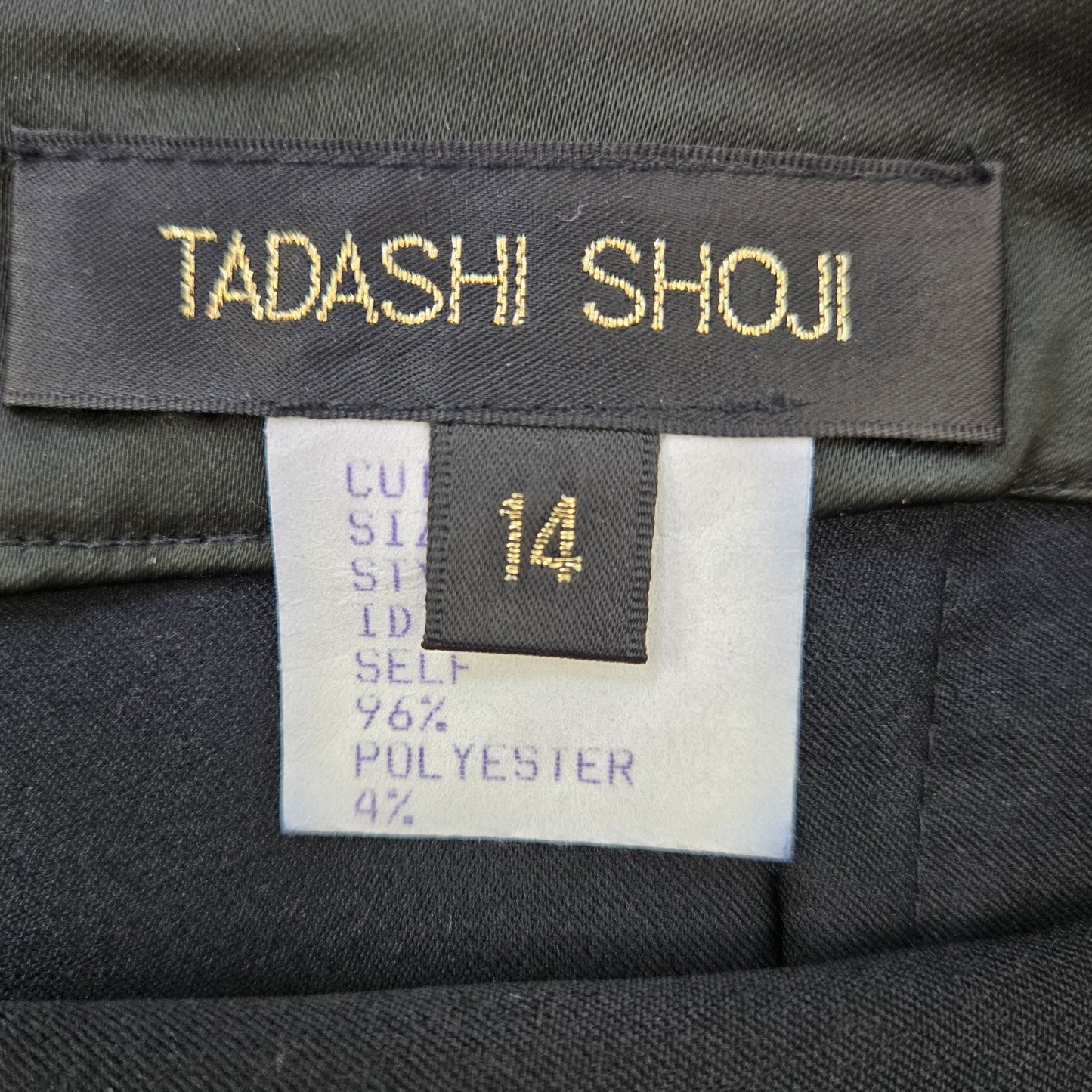 Tadashi Shoji Satin Pencil Skirt Size 14