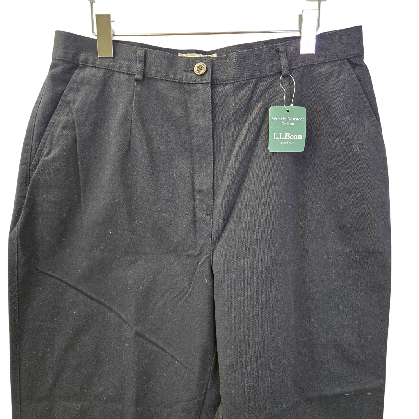 NWT L.L. Bean Original Fit Tapered Capri Pants Size 16