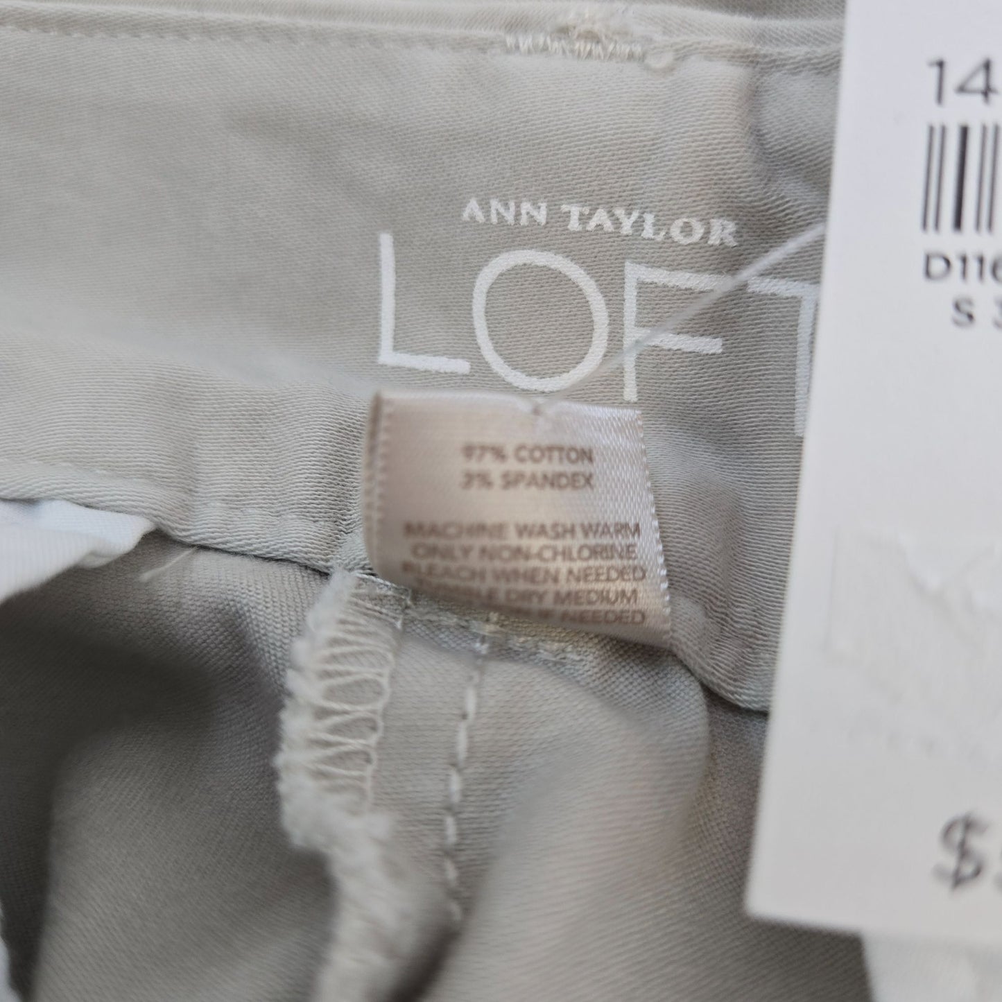 NWT Loft Outlet Curvy Trouser Dress Pants Size 4