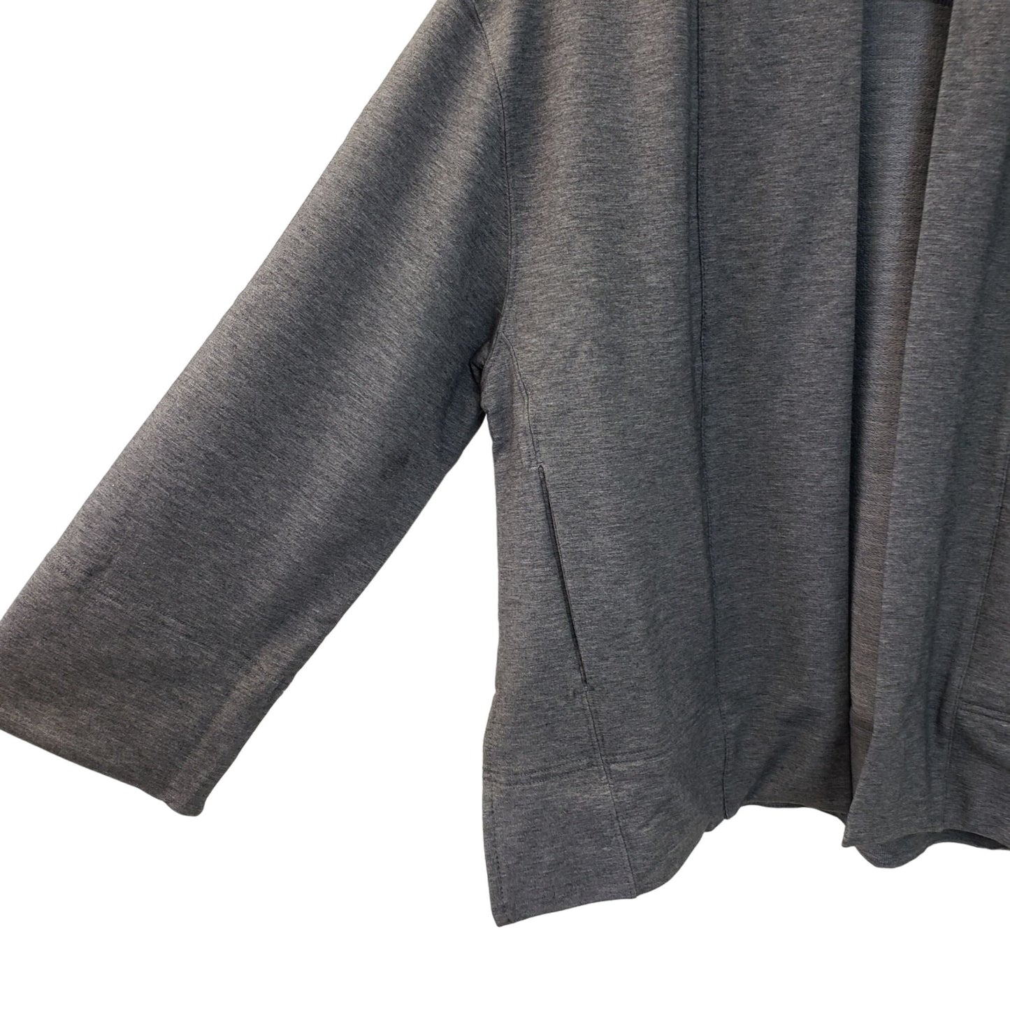 NWT Ministry of Supply Wool Blend Oversized Fusion Terry Cardigan Sweatshirt Size XXS