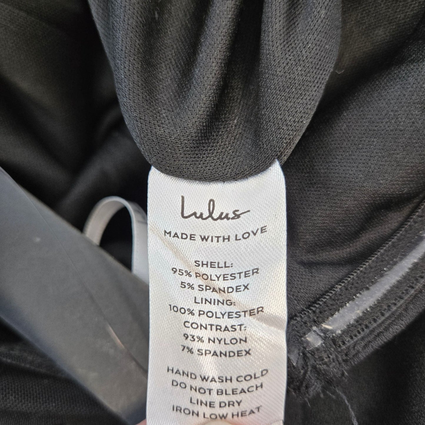 NWT Lulus Stunning Essence Black Mesh One Shoulder Maxi Dress Size Medium