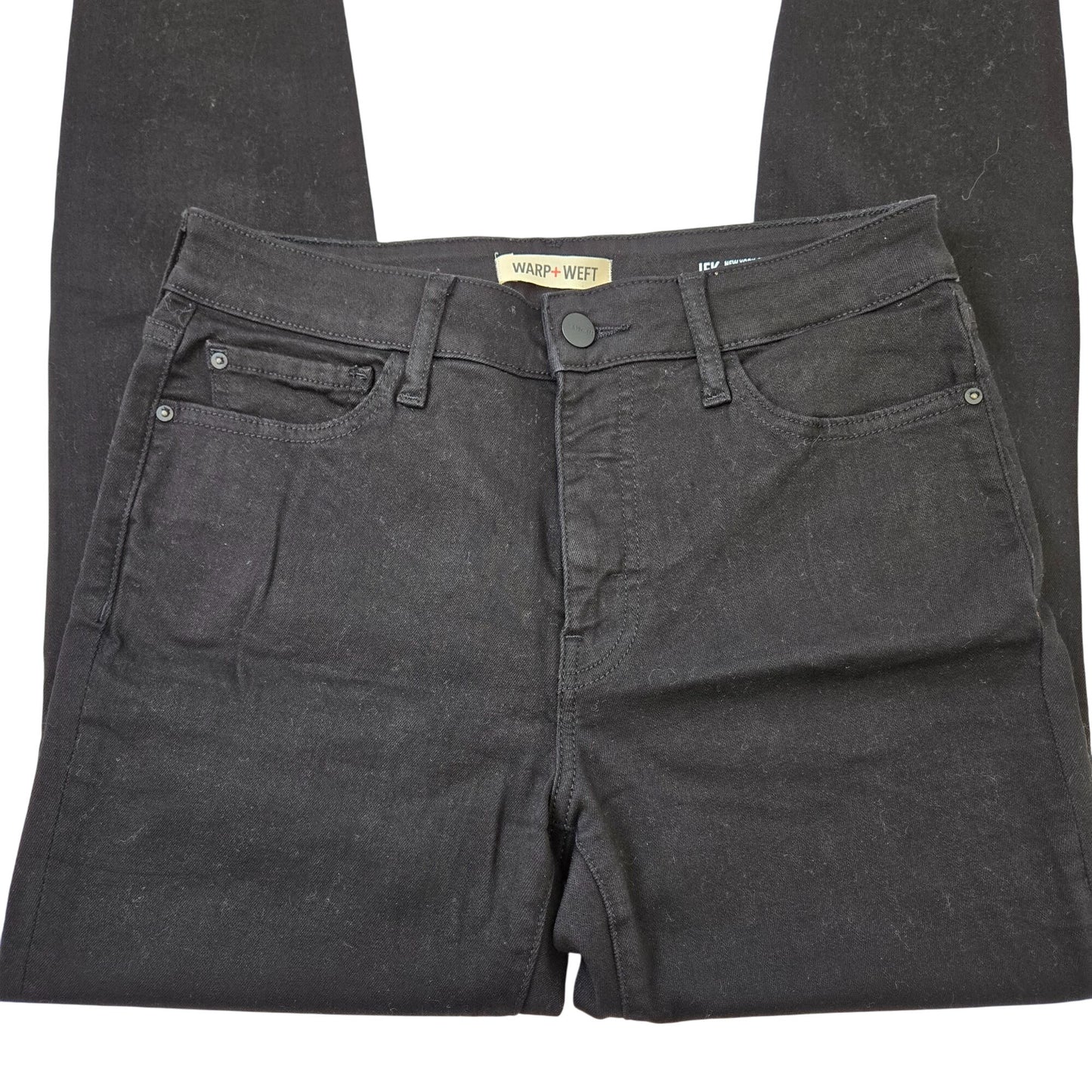 Warp + Weft JFK New York City Black Skinny Jeans Size 29