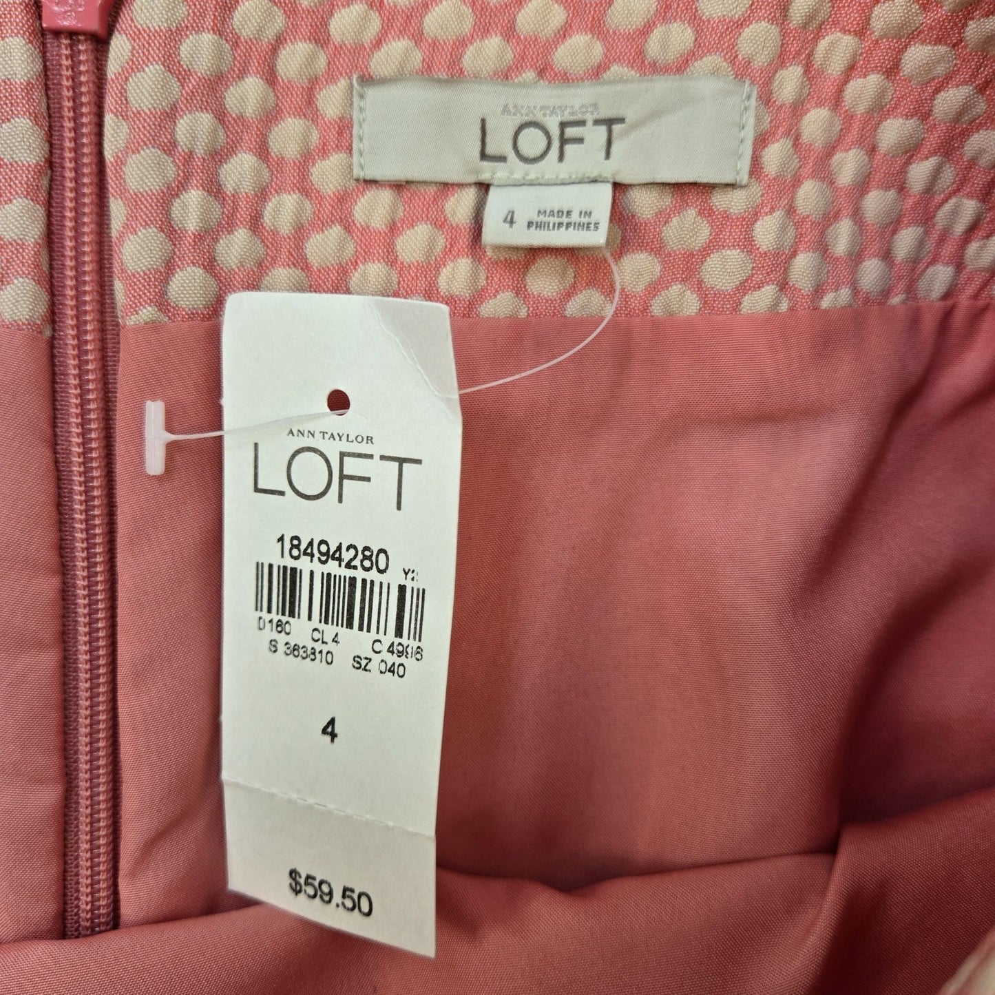 NWT Loft Polka Dot Mini Skirt Size 4