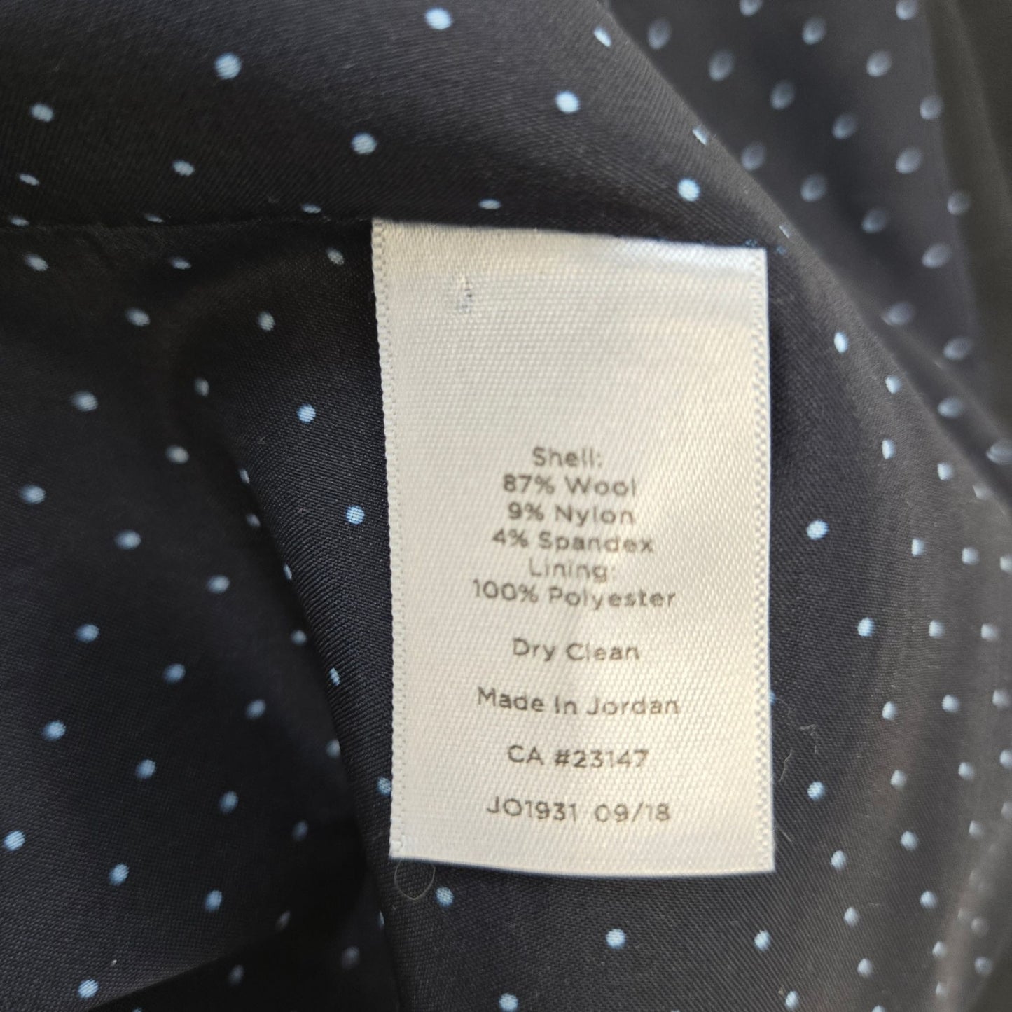 Talbots Wool Blend Two Button Blazer Jacket Size 14