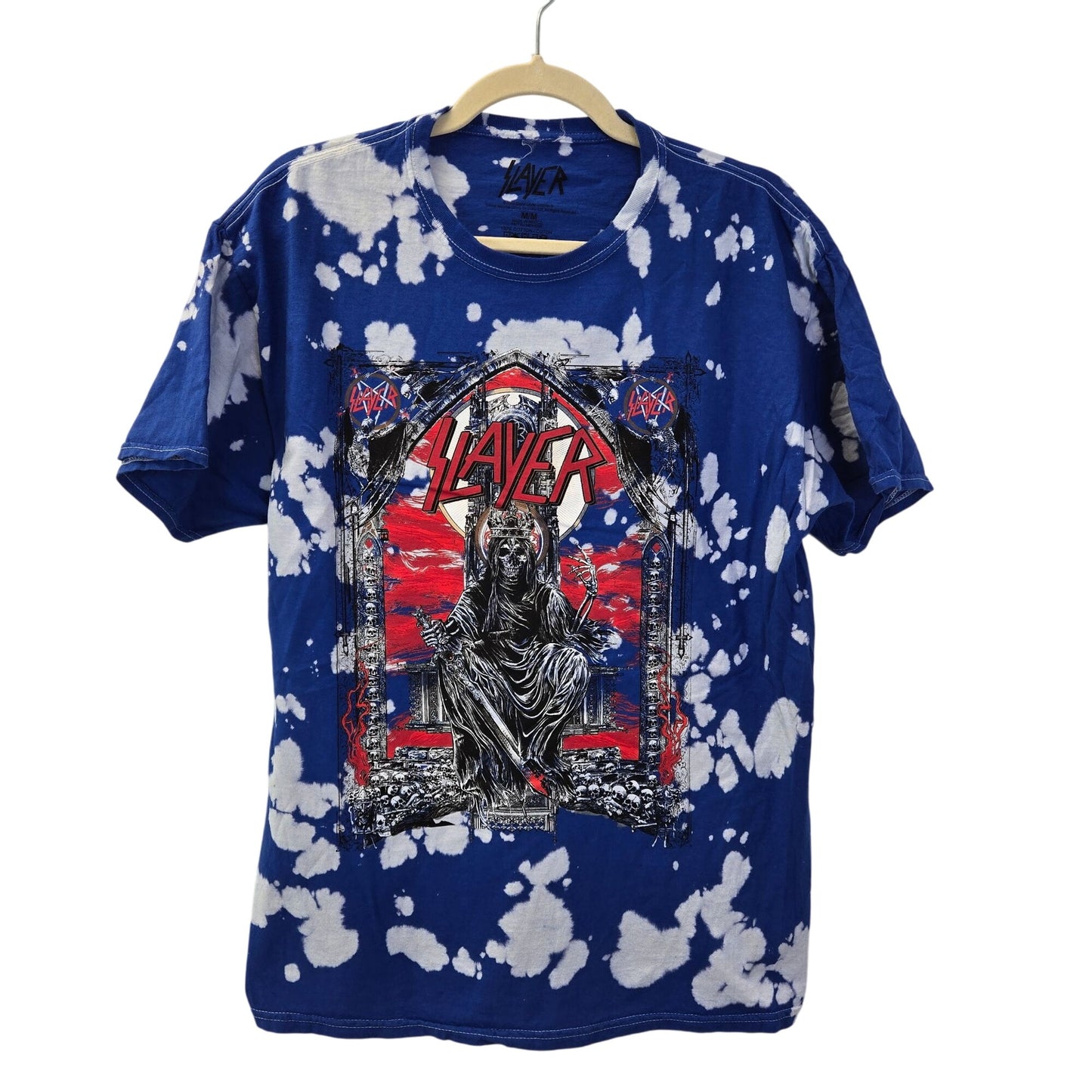 NWOT Slayer Tie Dye Licensed Band Tee Size Medium