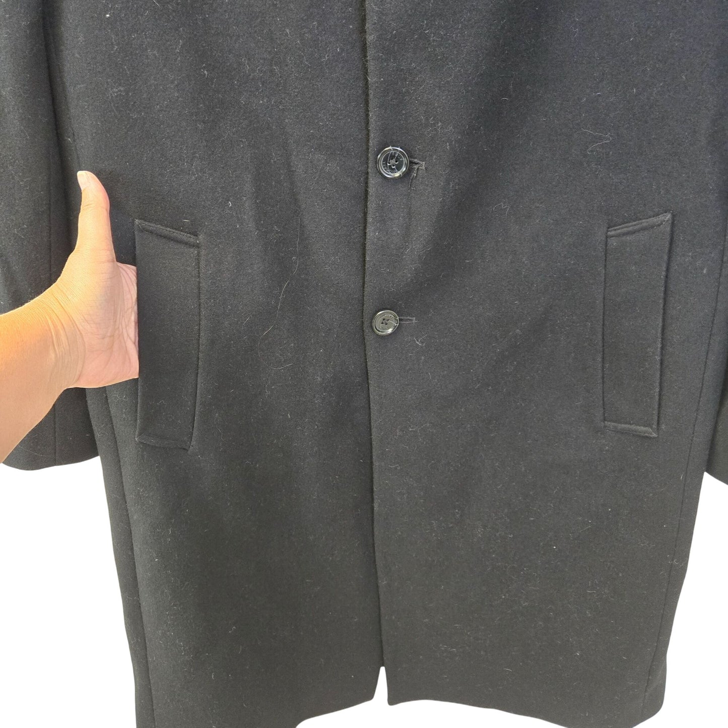 Michael Michael Kors Wool Blend Longline Coat Size 44L