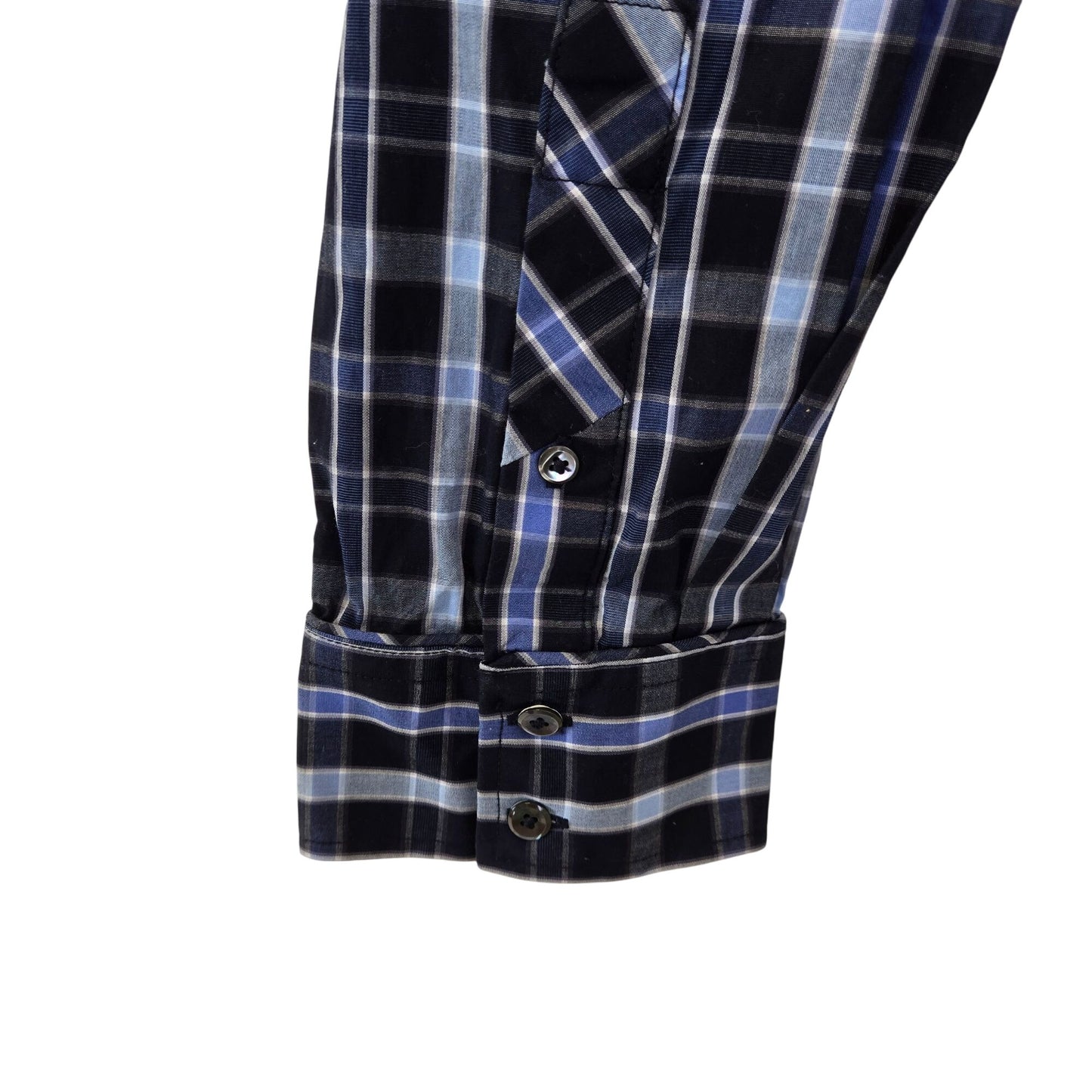 7 Diamonds Plaid Western Style Button Down Shirt Size 3XL