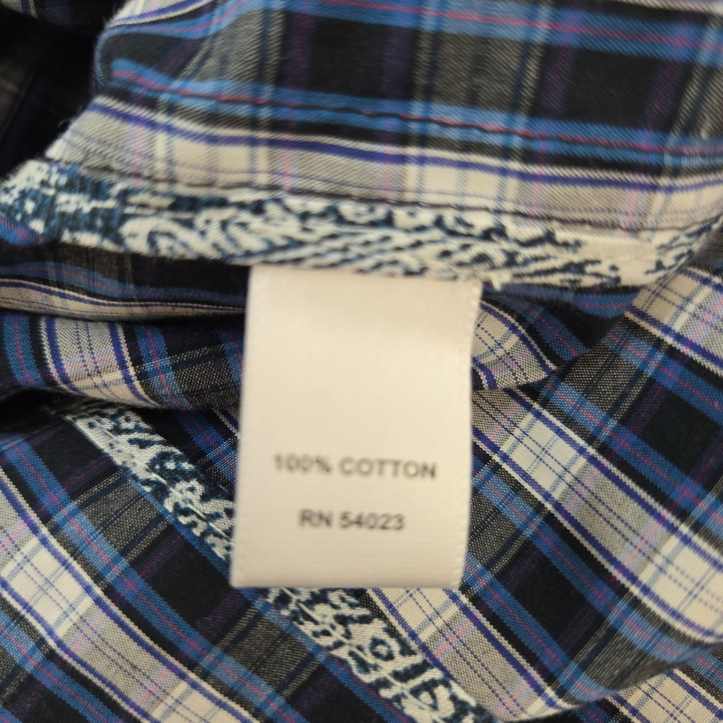 Banana Republic Cotton Plaid Shirt Jacket Two Button Closure Size Small