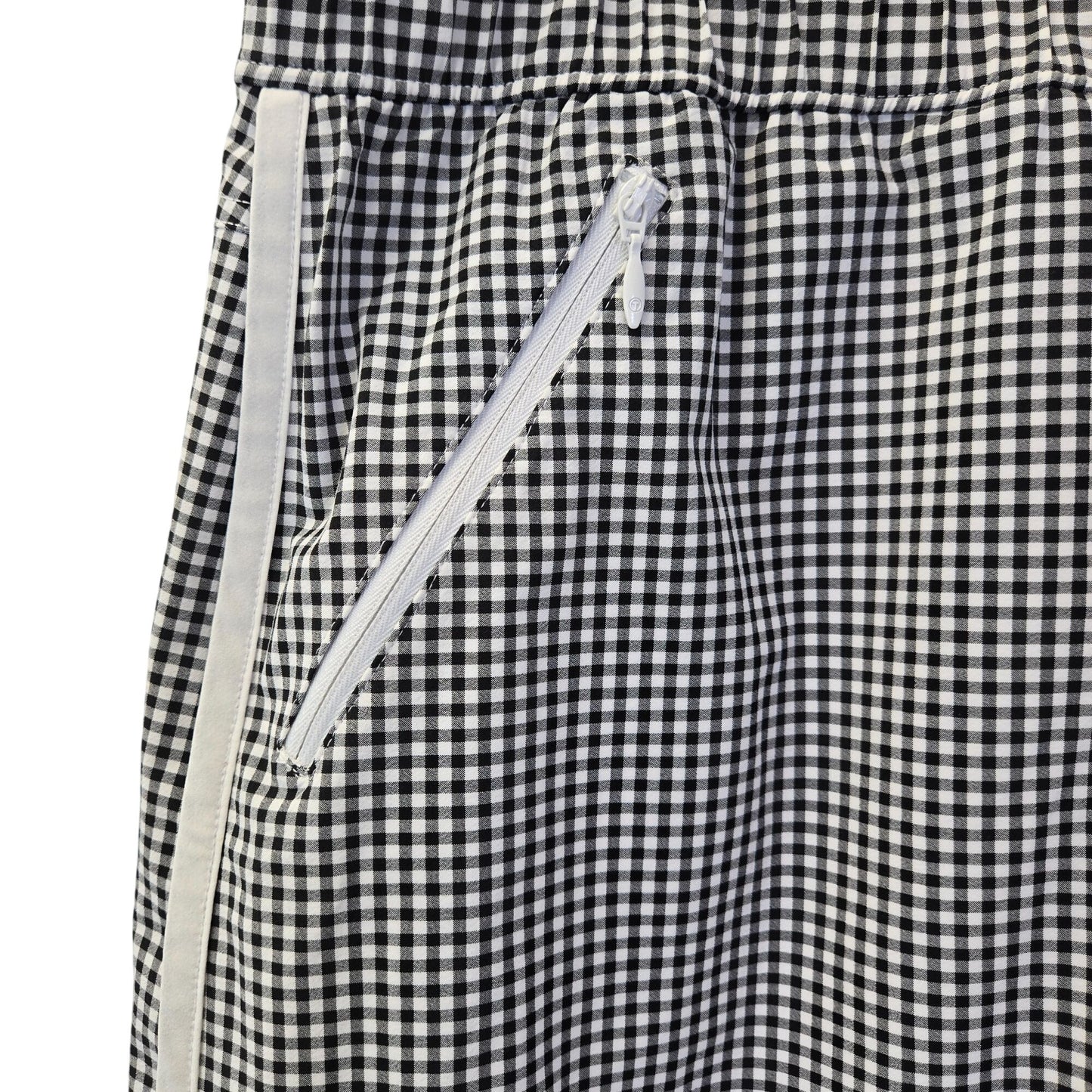 T by Talbots Gingham Print Activewear Skorts Size XL