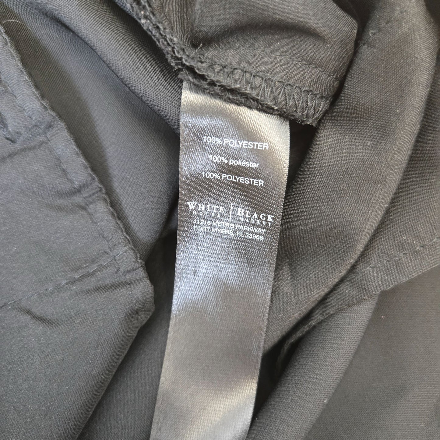 White House Black Market Flare Leg Trouser Pants Size 8