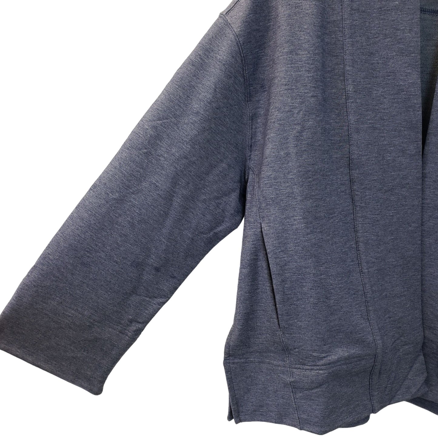NWT Ministry of Supply Wool Blend Oversized Fusion Terry Cardigan Sweatshirt Size Small (2)