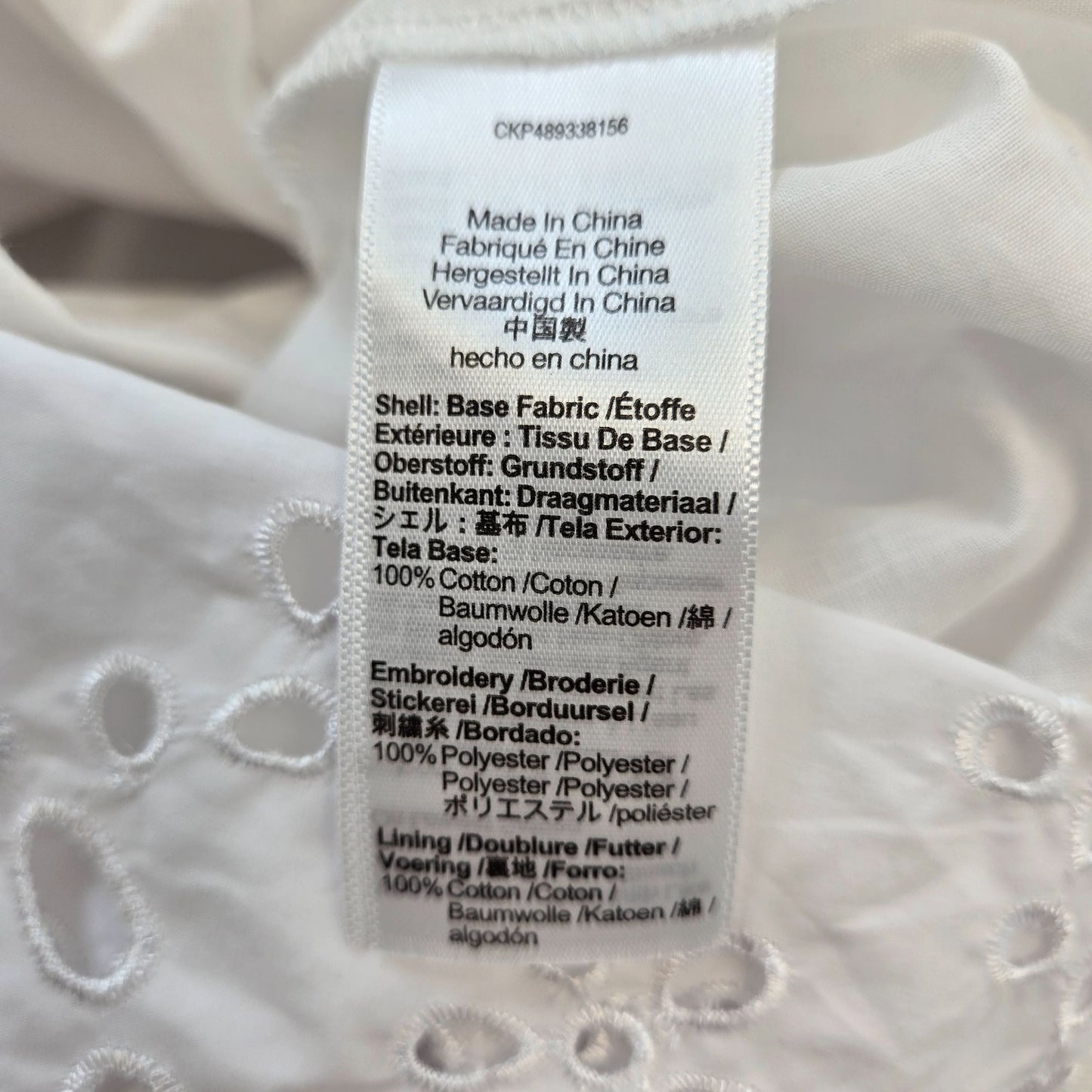 NWT Madewell Depeche Eyelet Midi Sundress Size 6