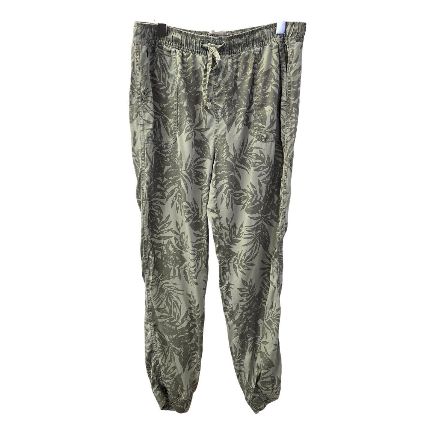 C&C California 100% Lyocell Tropical Print Jogger Pants Size Large