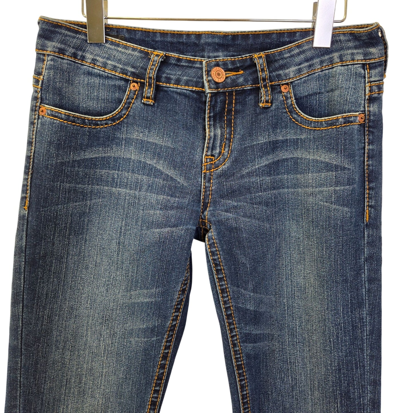 Buffalo David Bitton Mischa Low Rise Small Bootcut Jeans Size 28