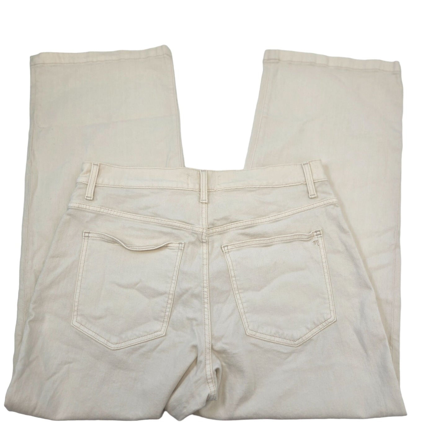 NWT Madewell The Perfect Vintage Wide Leg Patch Pocket Jeans Size 32